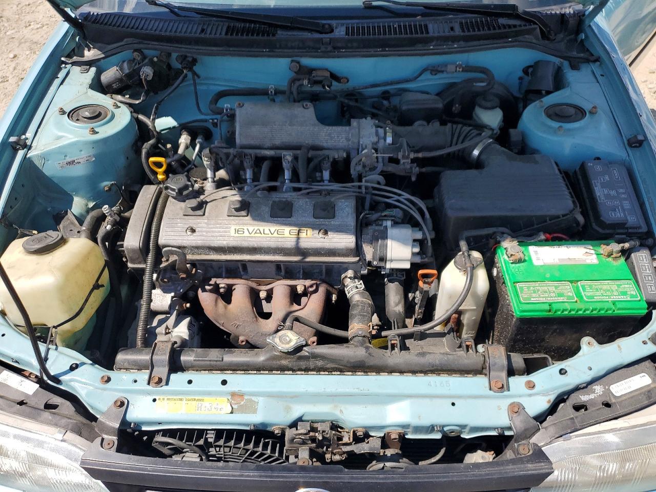 1994 Toyota Corolla Dx Blue vin: 1NXAE09B1RZ183033