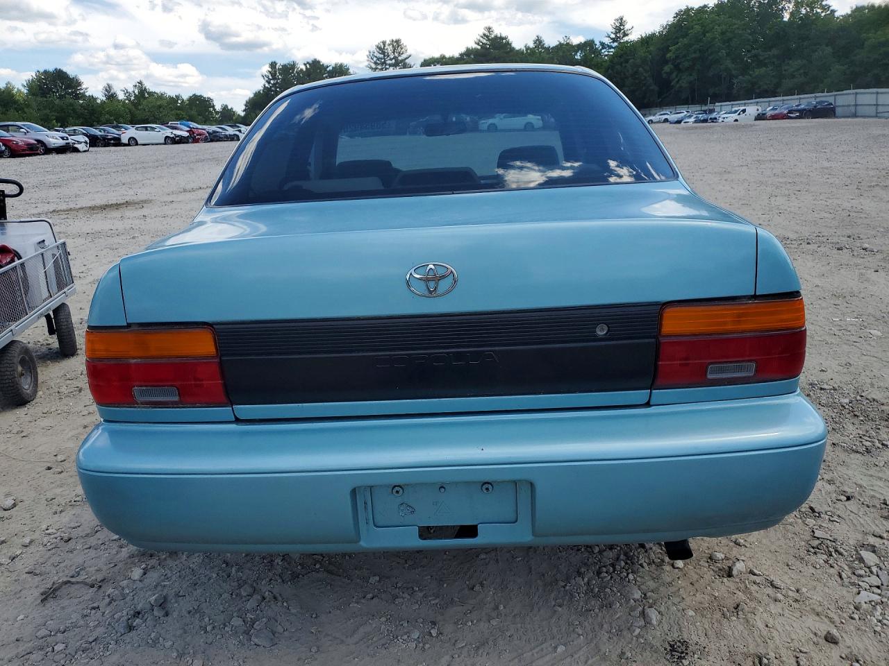 1994 Toyota Corolla Dx Blue vin: 1NXAE09B1RZ183033