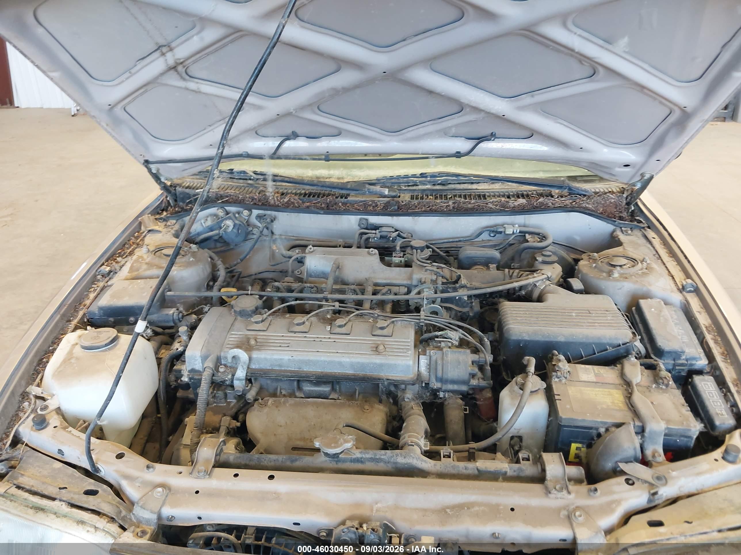 1995 Toyota Corolla Le/dx Желто-коричневый vin: 1NXAE09B1S7326614