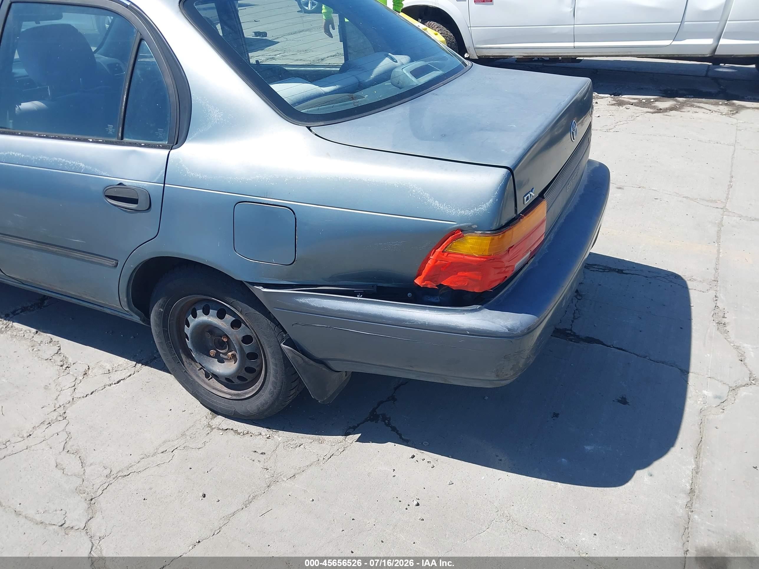 1994 Toyota Corolla Le/dx Blue vin: 1NXAE09B2RZ224303