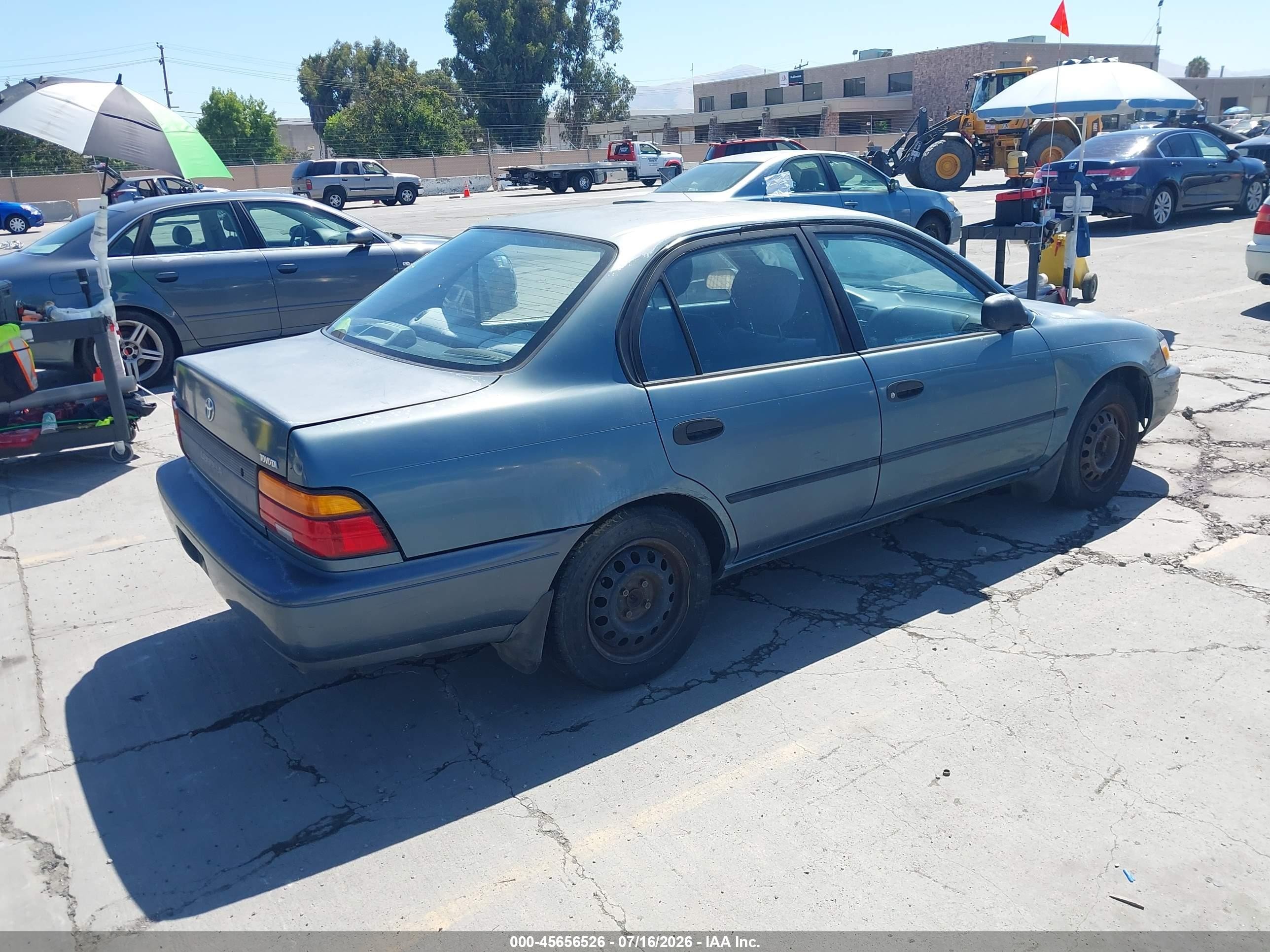 1994 Toyota Corolla Le/dx Blue vin: 1NXAE09B2RZ224303
