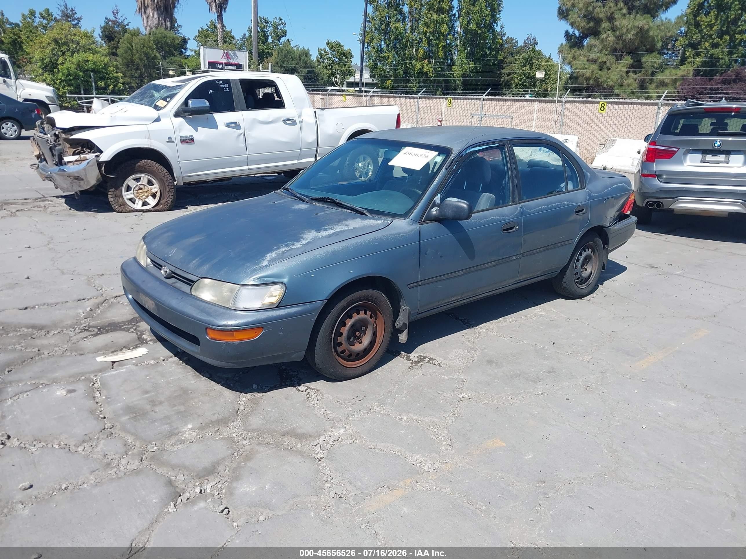 1994 Toyota Corolla Le/dx Blue vin: 1NXAE09B2RZ224303