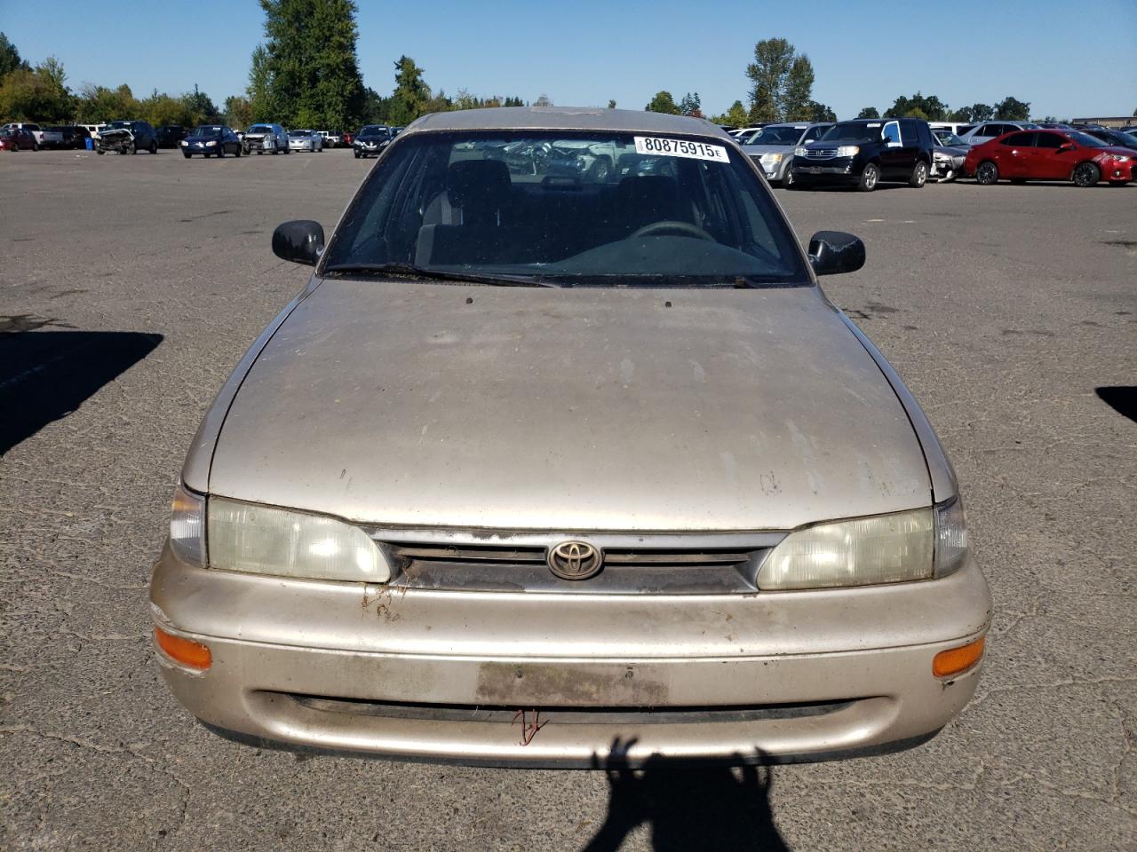 1994 Toyota Corolla Le Бежевый vin: 1NXAE09B4RZ167263