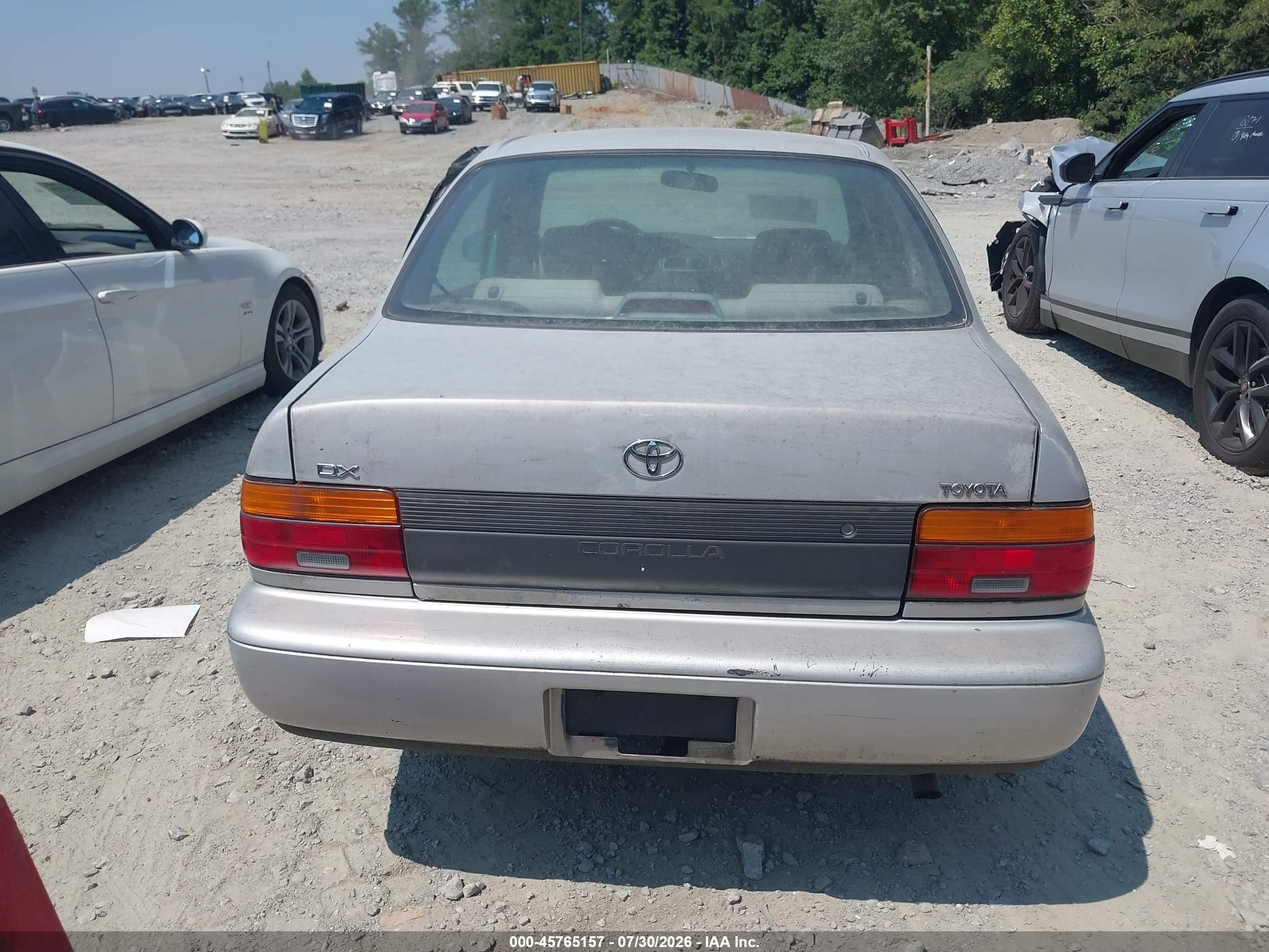 1994 Toyota Corolla Le/dx Silver vin: 1NXAE09B4RZ171328