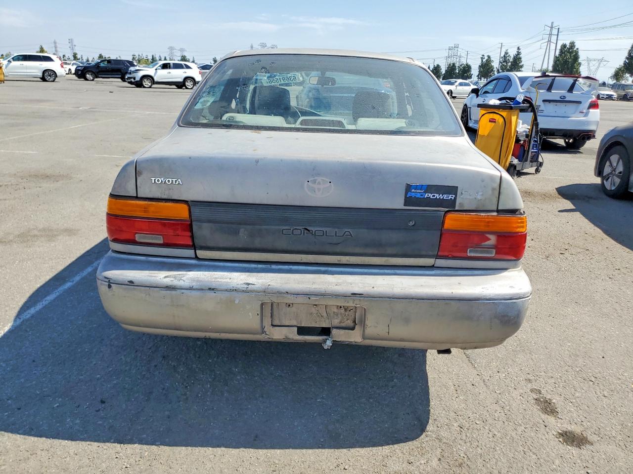 1994 Toyota Corolla Dx Gray vin: 1NXAE09B5RZ219032