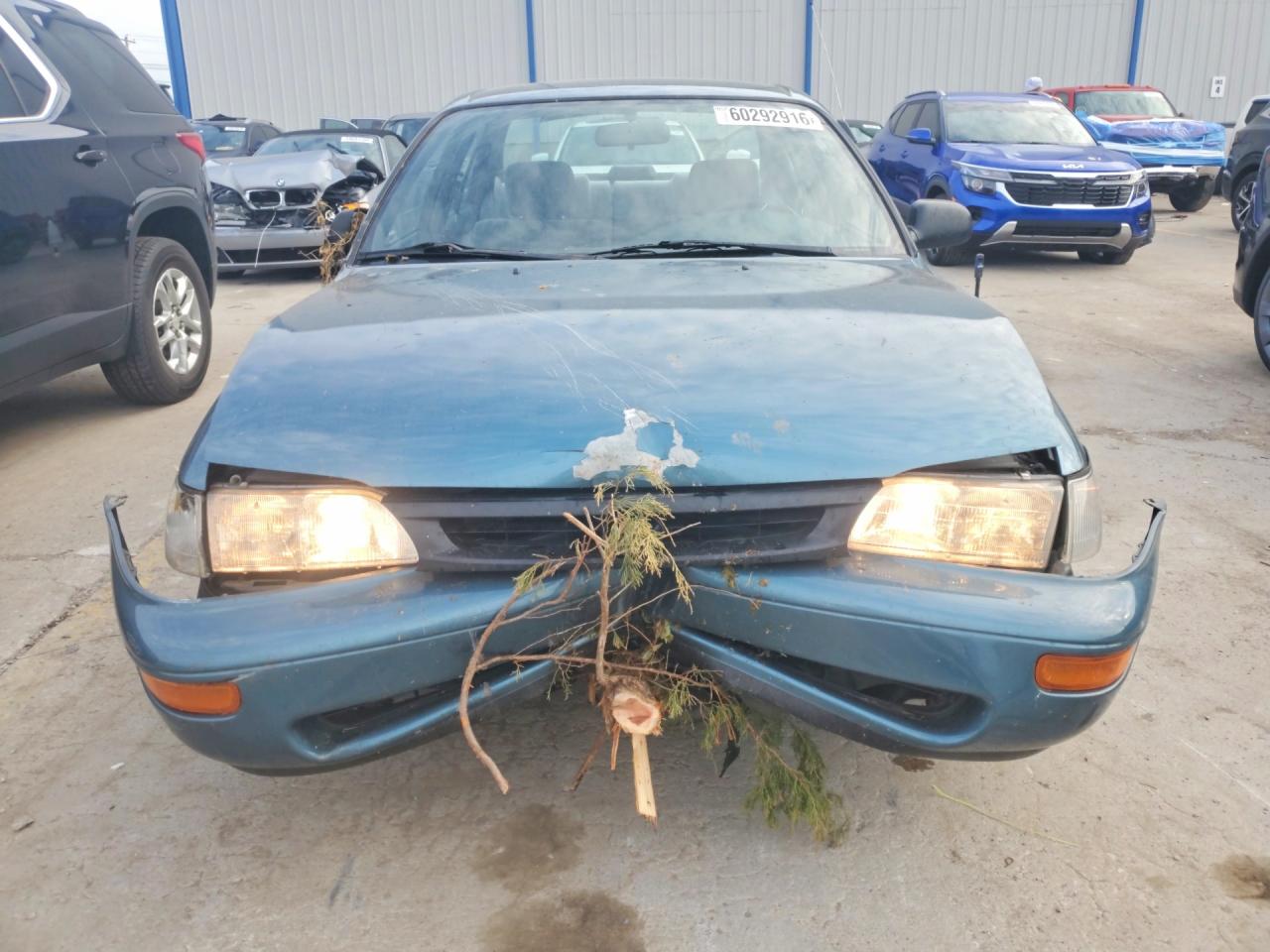 1995 Toyota Corolla Dx Blue vin: 1NXAE09B5SZ320626
