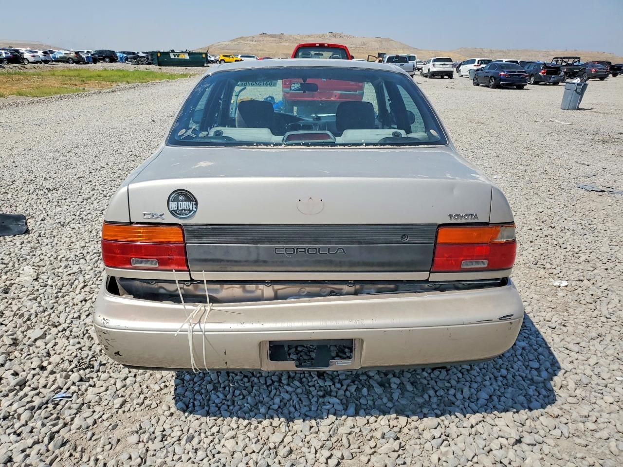 1994 Toyota Corolla Dx Brown vin: 1NXAE09B6RZ204099