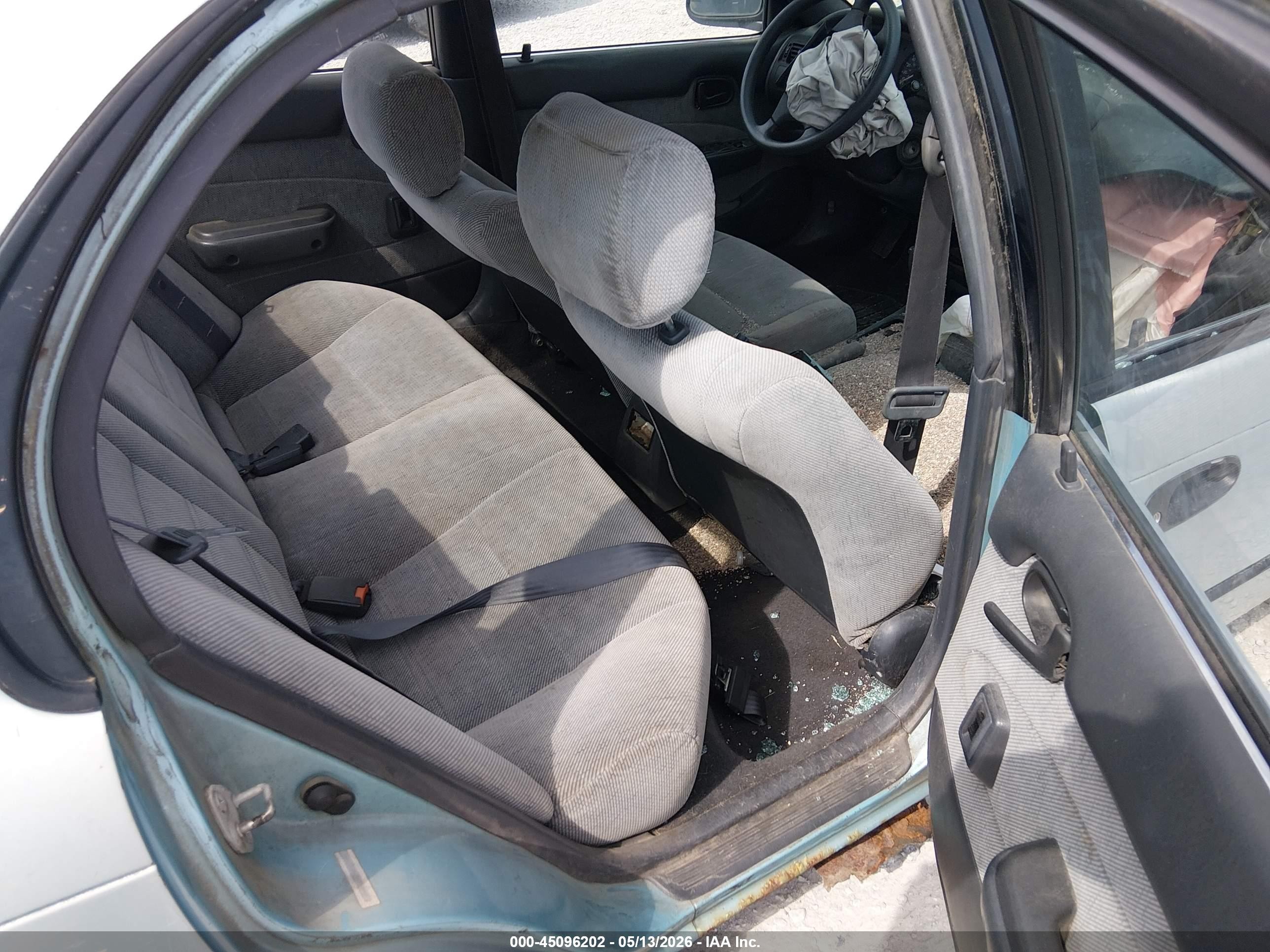 1995 Toyota Corolla Le/dx Teal vin: 1NXAE09B7SZ327092