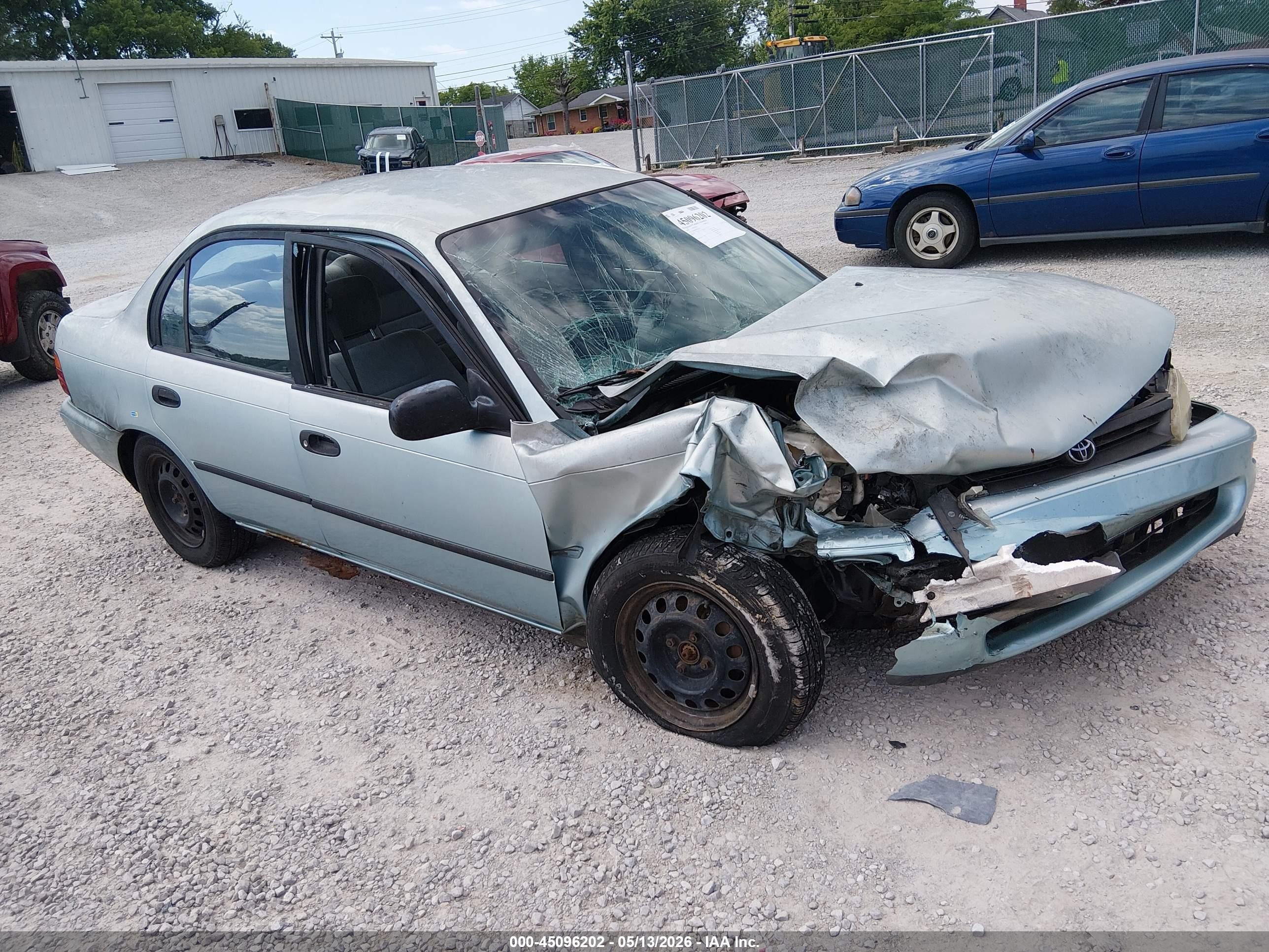1995 Toyota Corolla Le/dx Teal vin: 1NXAE09B7SZ327092