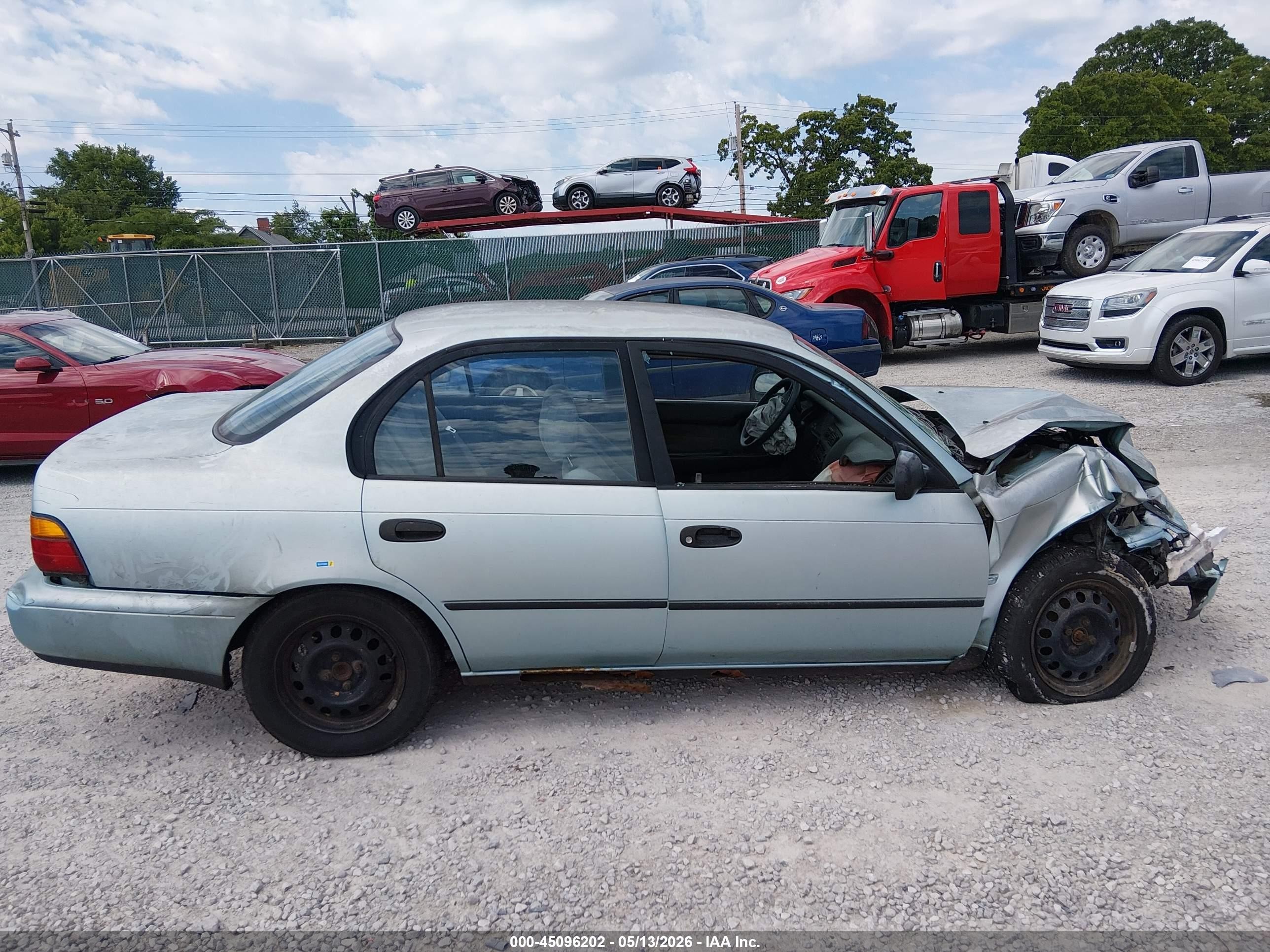 1995 Toyota Corolla Le/dx Teal vin: 1NXAE09B7SZ327092