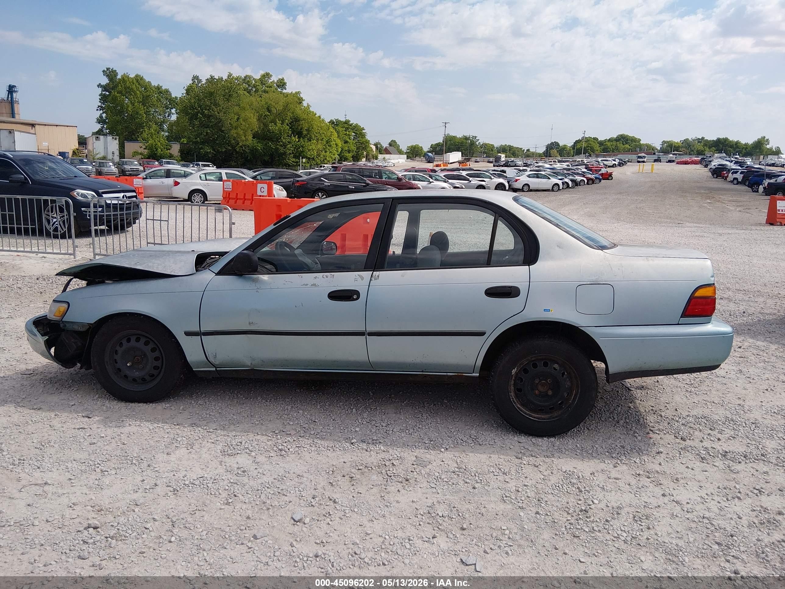 1995 Toyota Corolla Le/dx Teal vin: 1NXAE09B7SZ327092