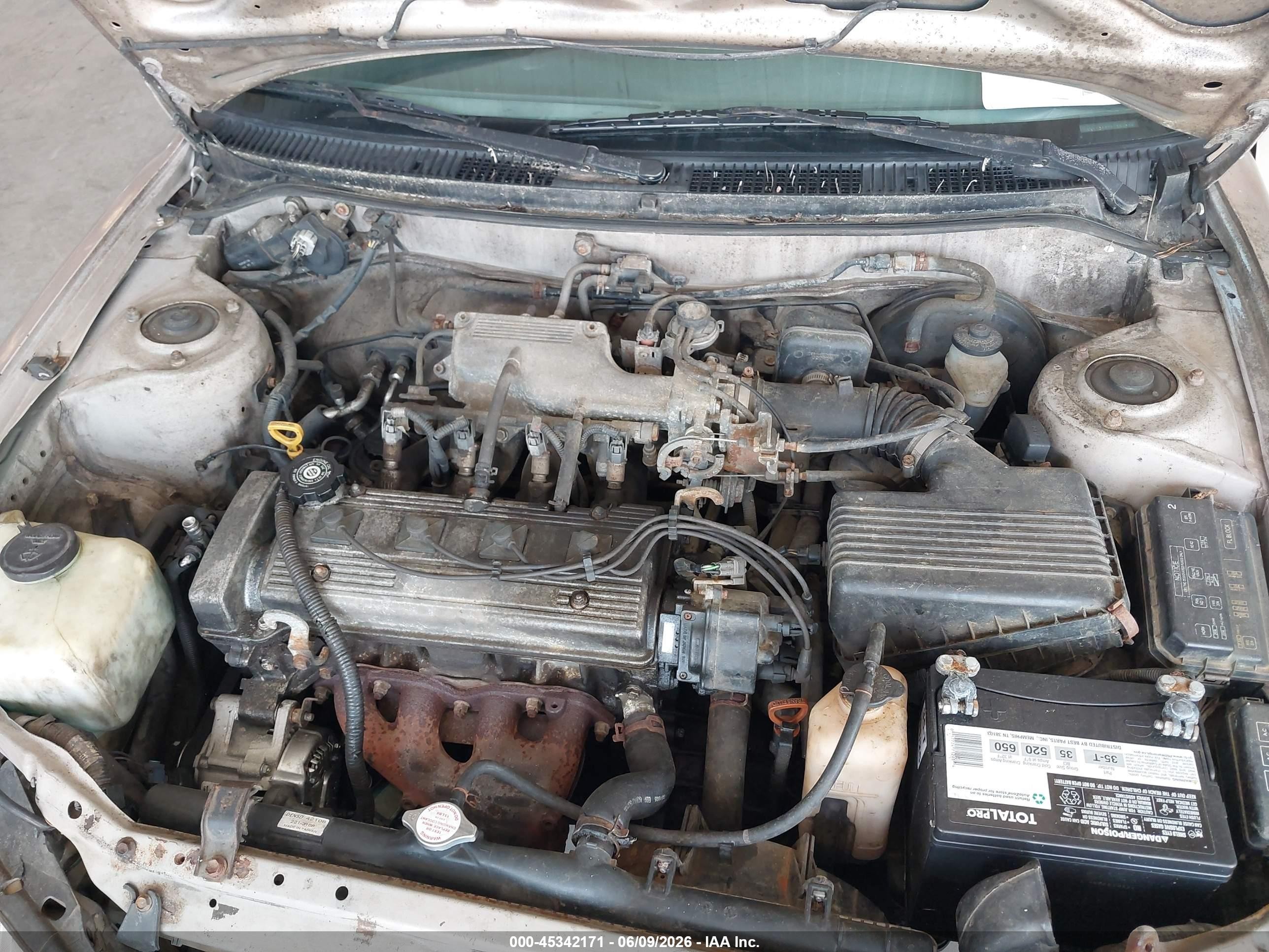 1995 Toyota Corolla Le/dx Gold vin: 1NXAE09B7SZ334088