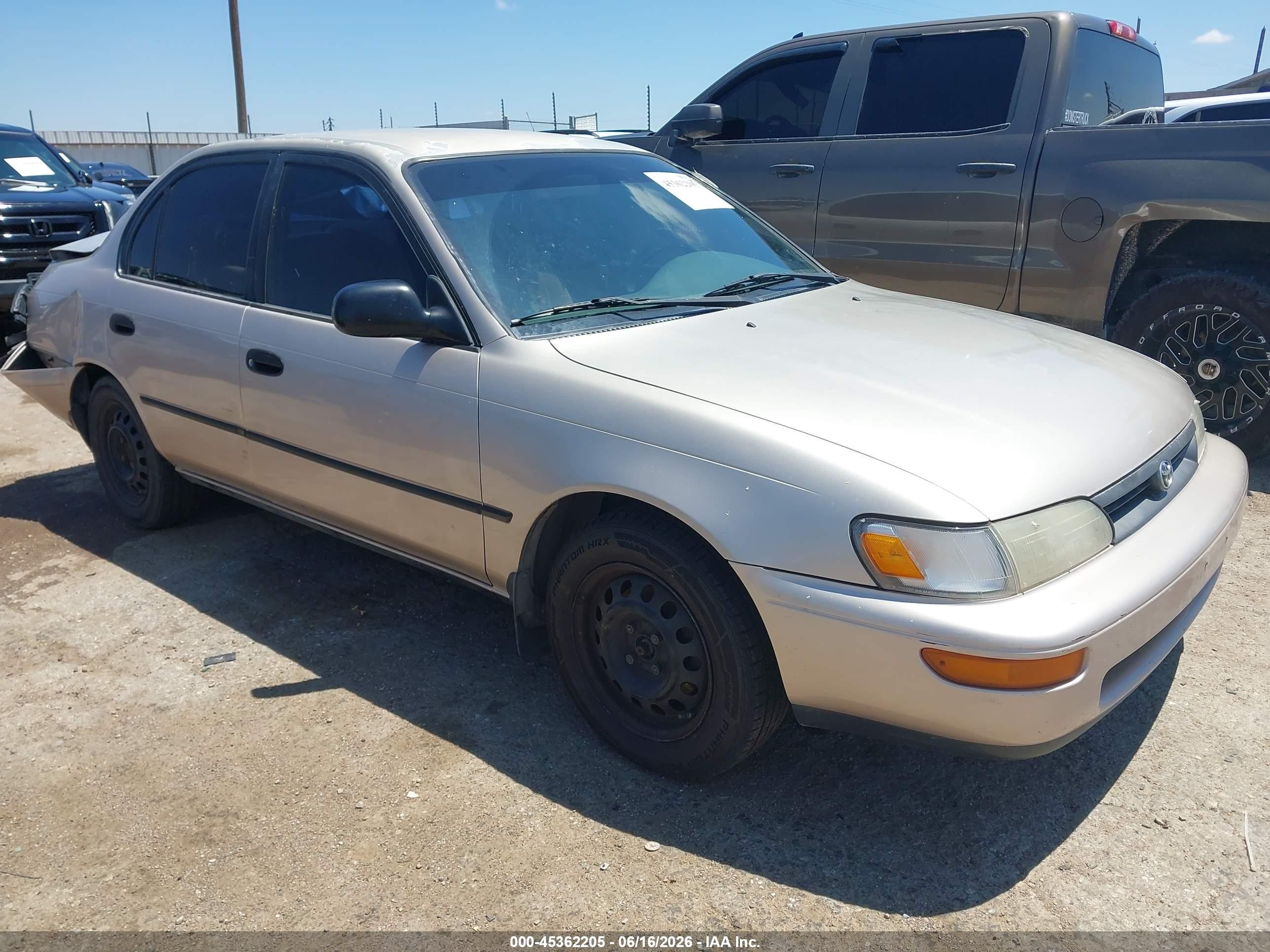 1995 Toyota Corolla Le/dx Бежевый vin: 1NXAE09B8SZ333175