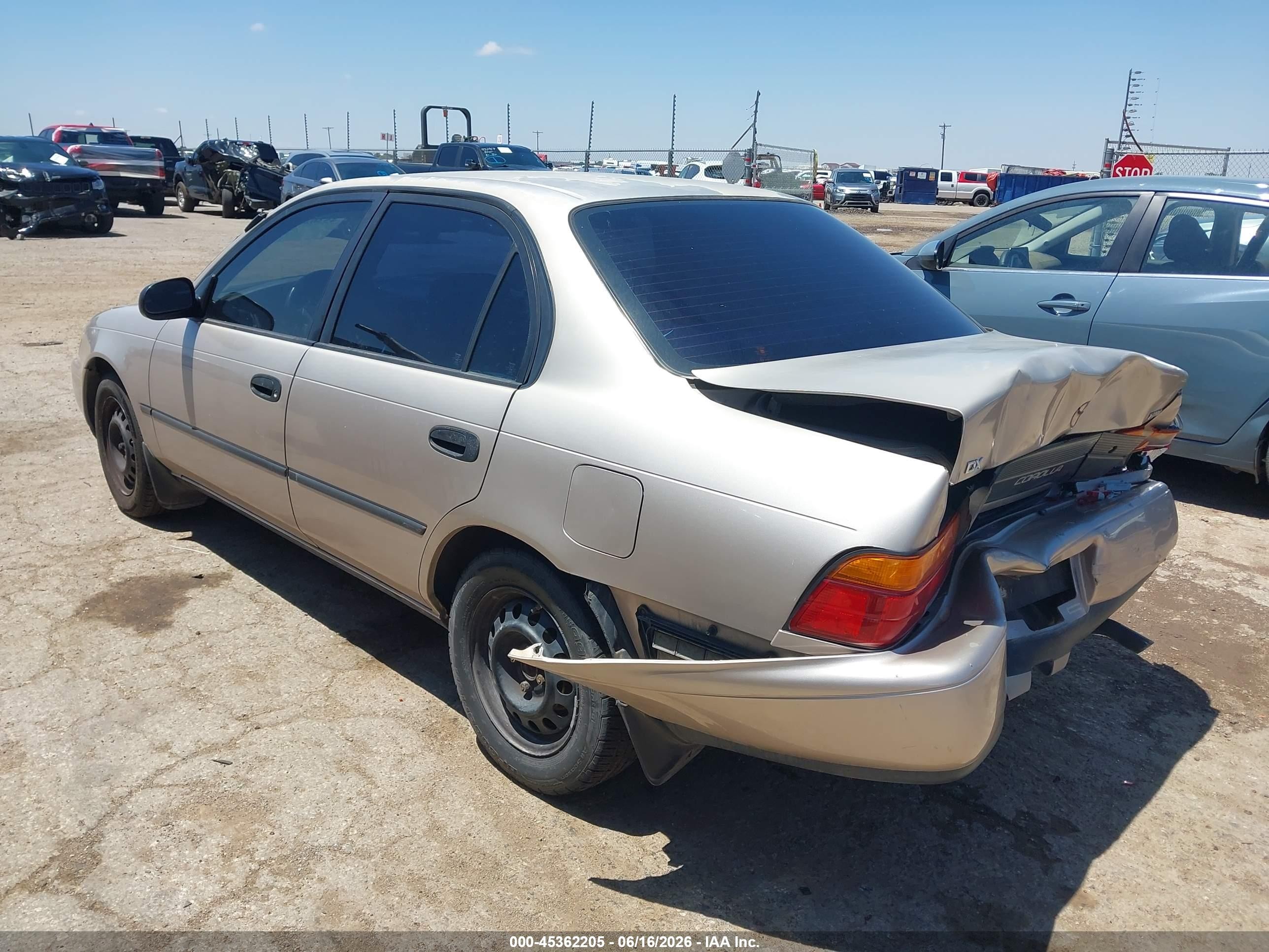 1995 Toyota Corolla Le/dx Beige vin: 1NXAE09B8SZ333175