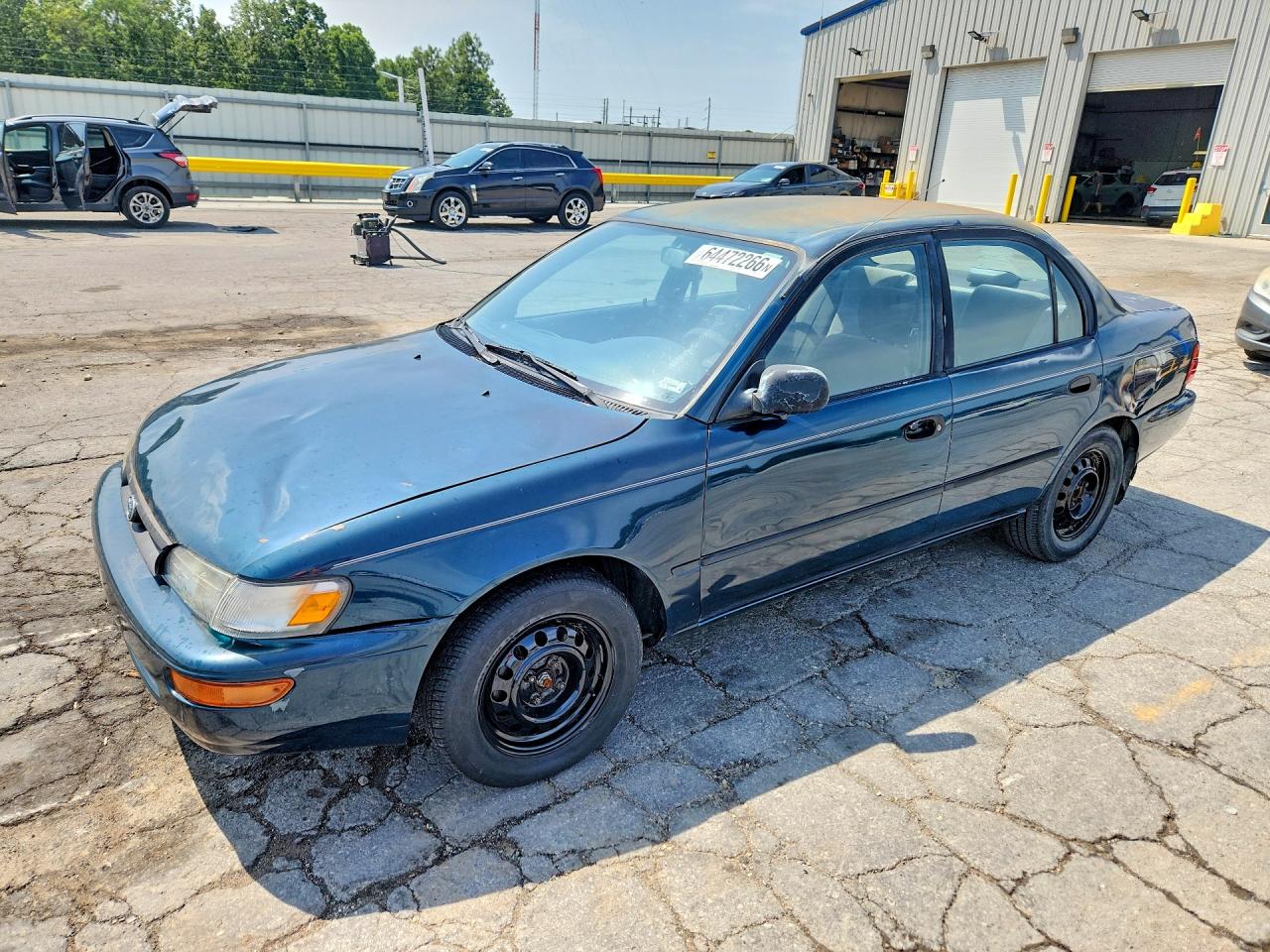 1994 Toyota Corolla Dx Teal vin: 1NXAE09B9RZ135070