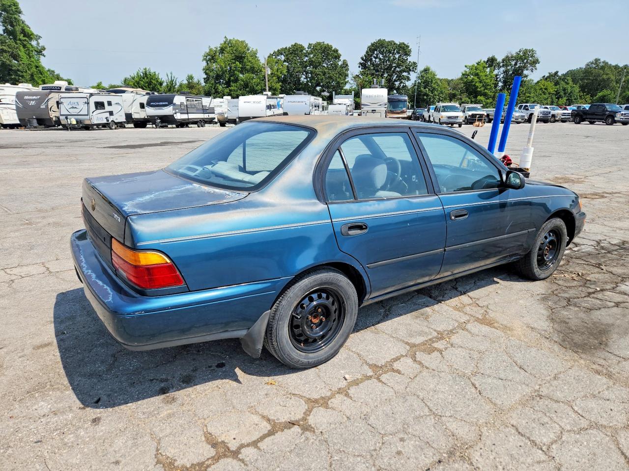1994 Toyota Corolla Dx Teal vin: 1NXAE09B9RZ135070