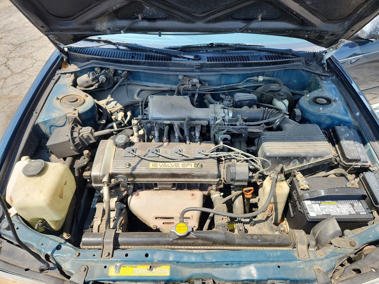 1994 Toyota Corolla Dx Teal vin: 1NXAE09B9RZ135070
