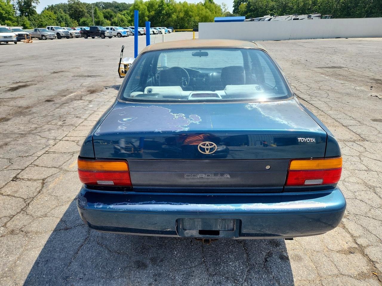1994 Toyota Corolla Dx Teal vin: 1NXAE09B9RZ135070