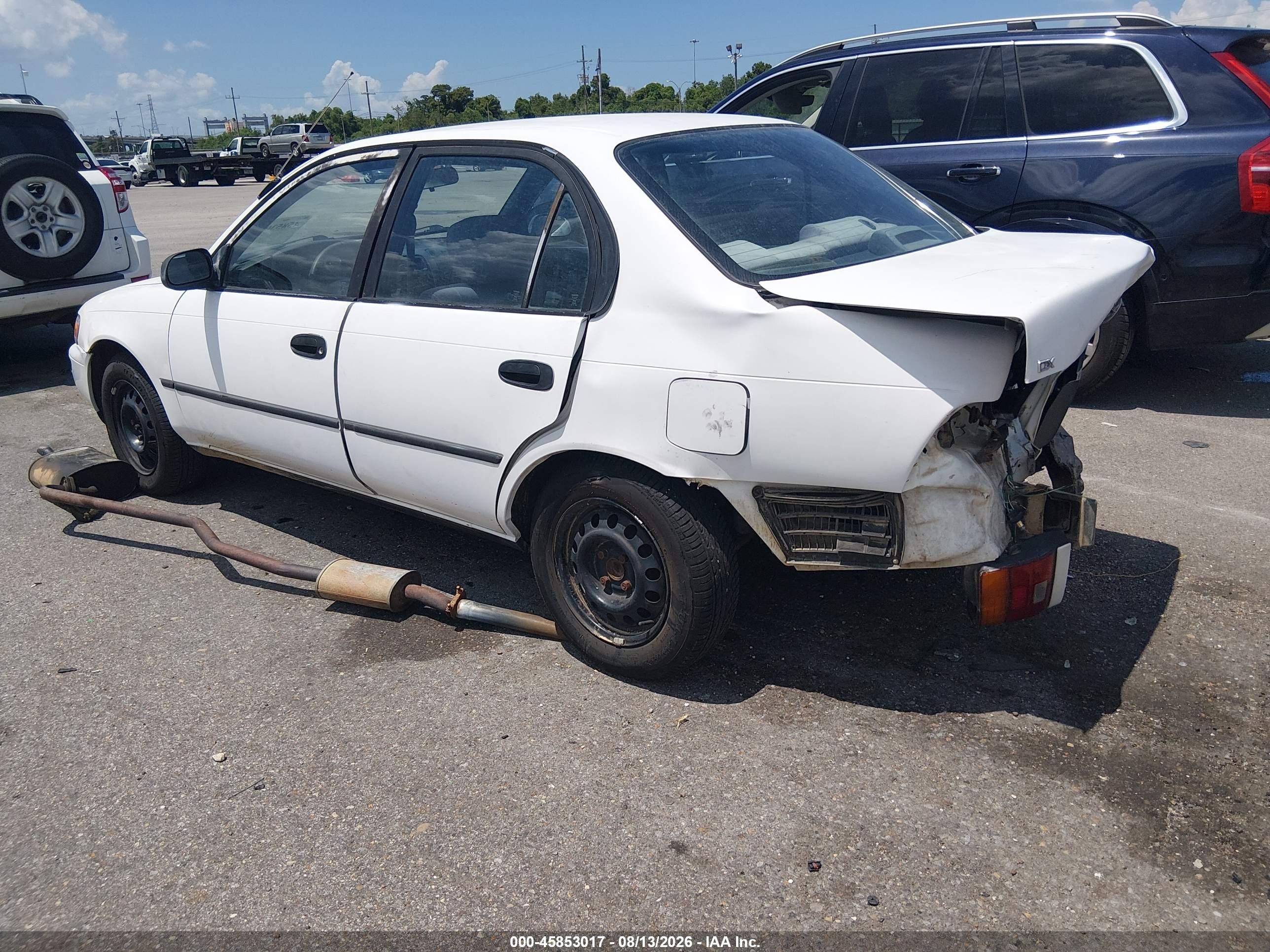1994 Toyota Corolla Le/dx White vin: 1NXAE09B9RZ194698