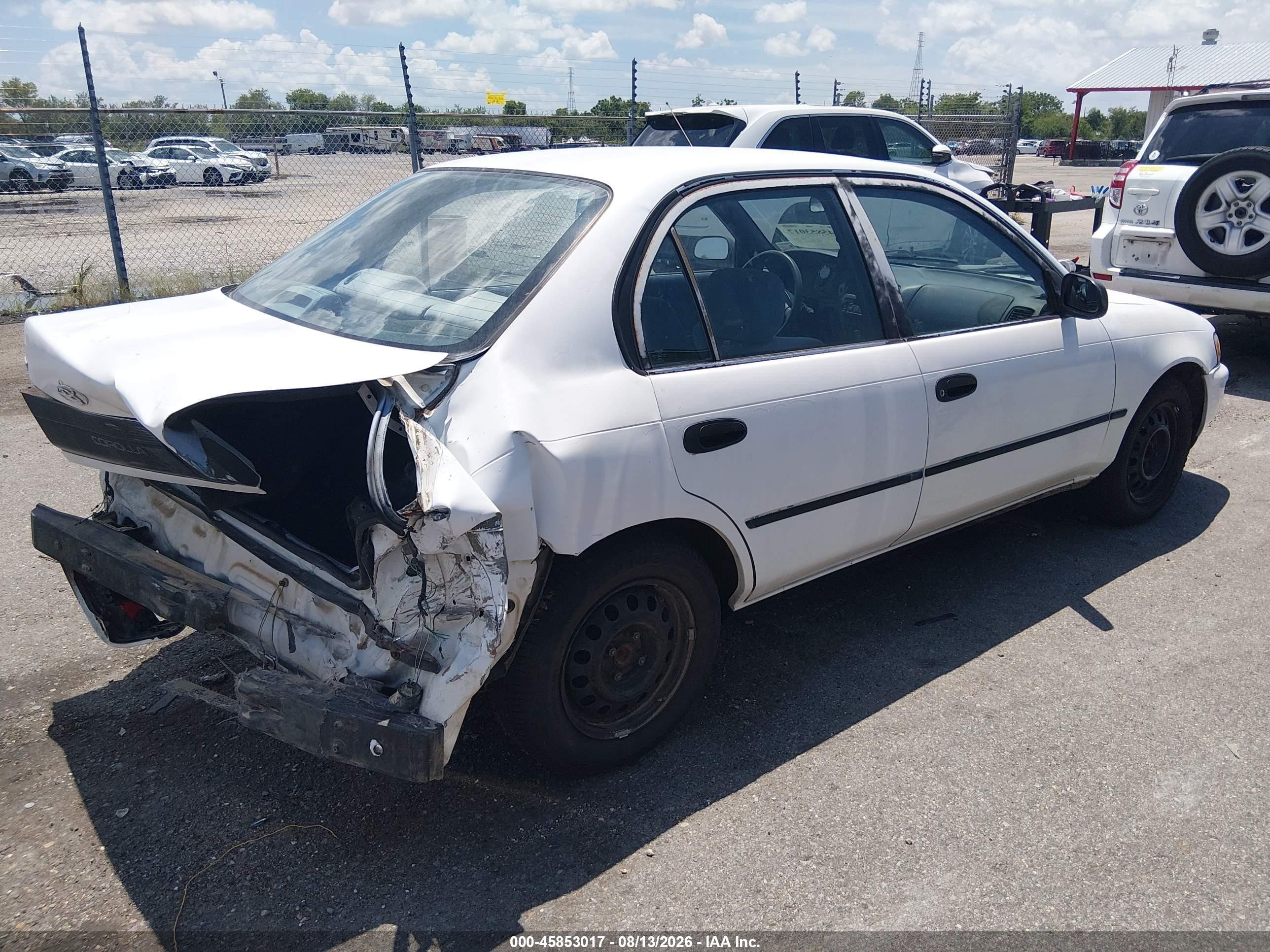 1994 Toyota Corolla Le/dx White vin: 1NXAE09B9RZ194698