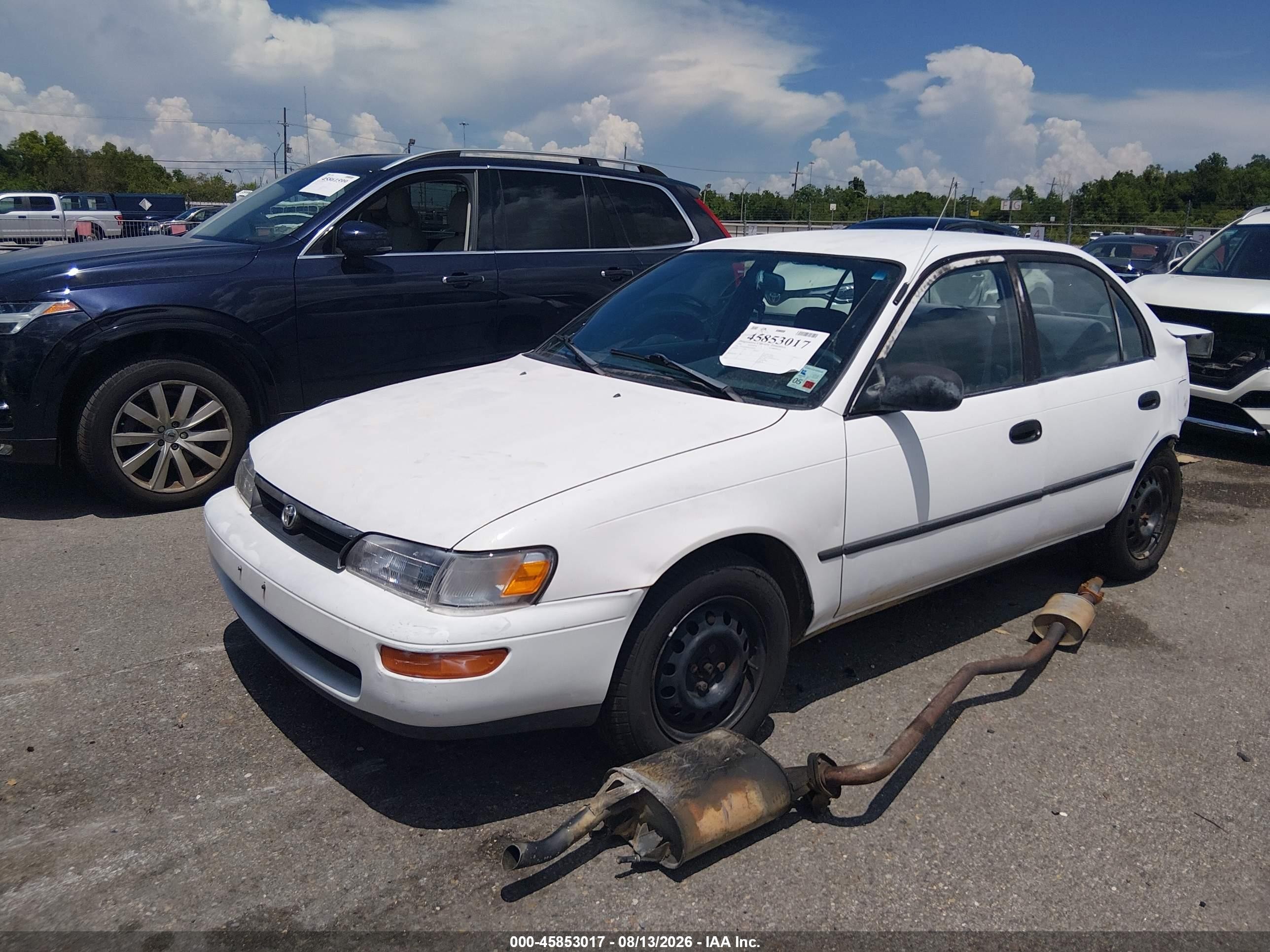 1994 Toyota Corolla Le/dx White vin: 1NXAE09B9RZ194698