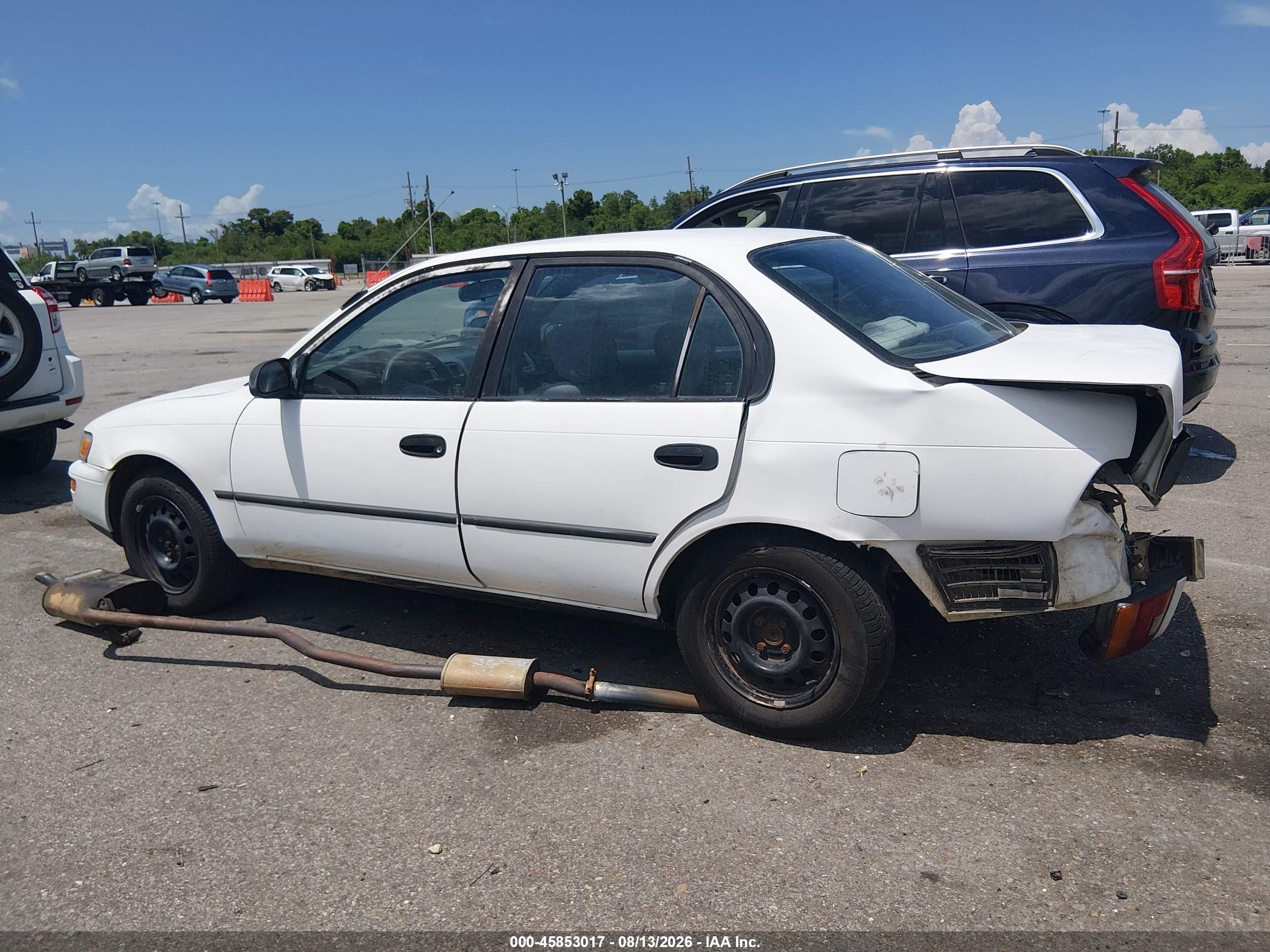 1994 Toyota Corolla Le/dx White vin: 1NXAE09B9RZ194698