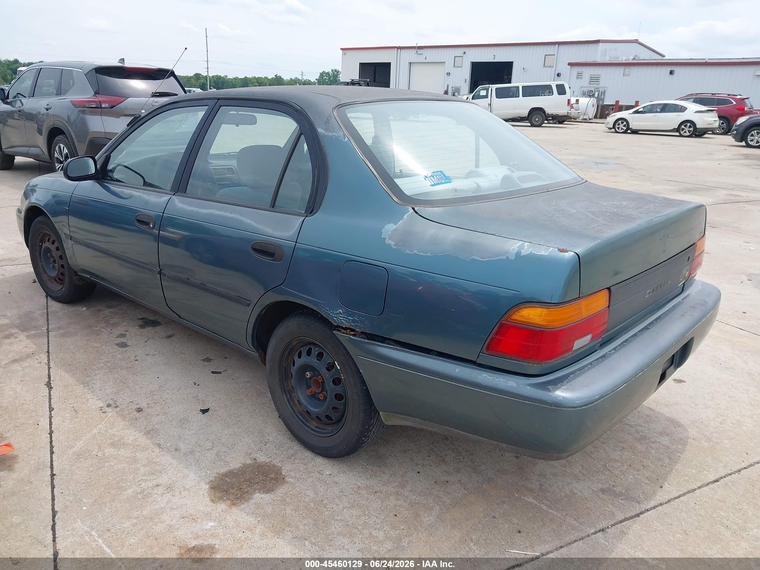 1995 Toyota Corolla Le/dx Blue vin: 1NXAE09B9SZ342287