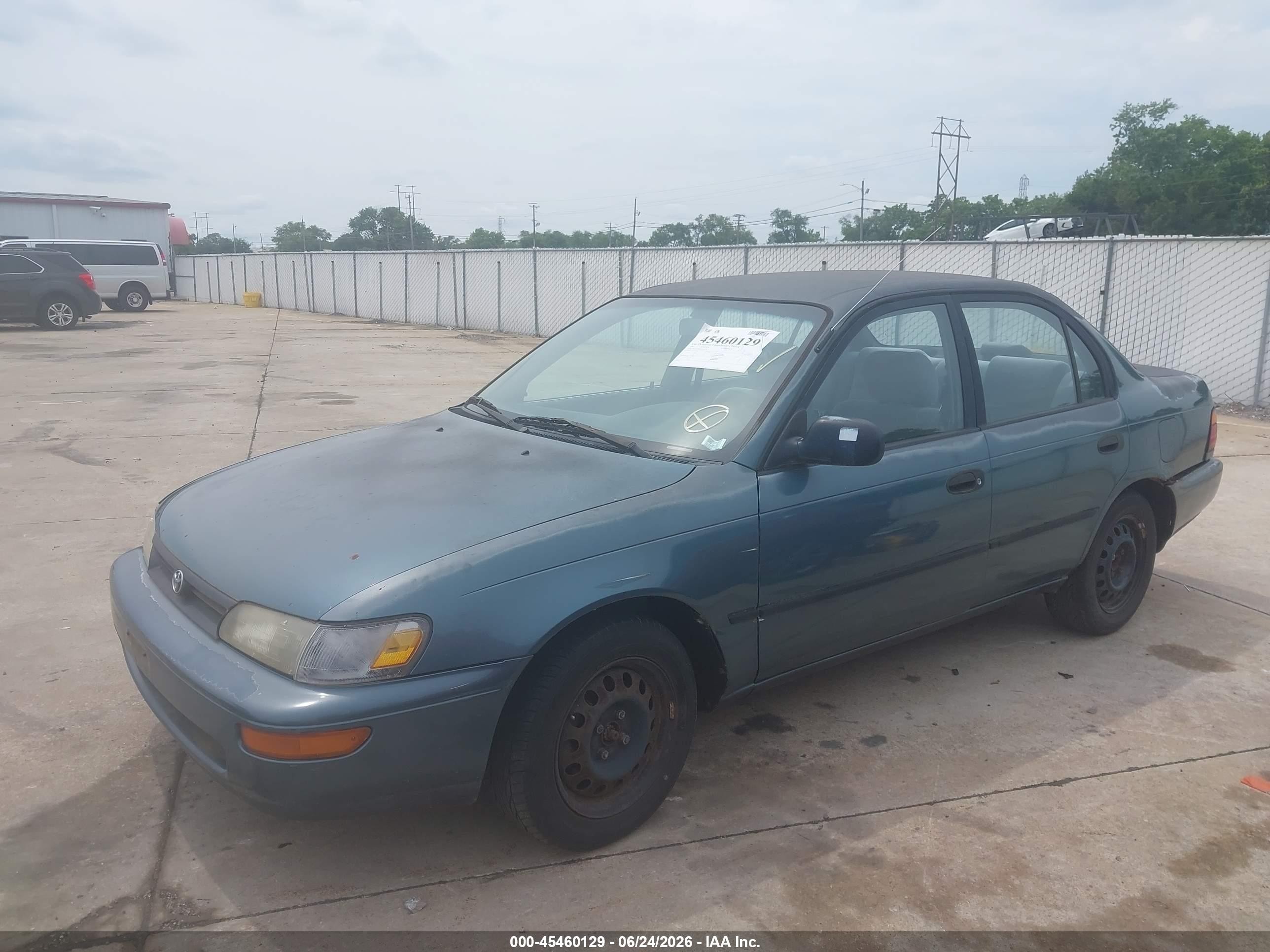 1995 Toyota Corolla Le/dx Blue vin: 1NXAE09B9SZ342287