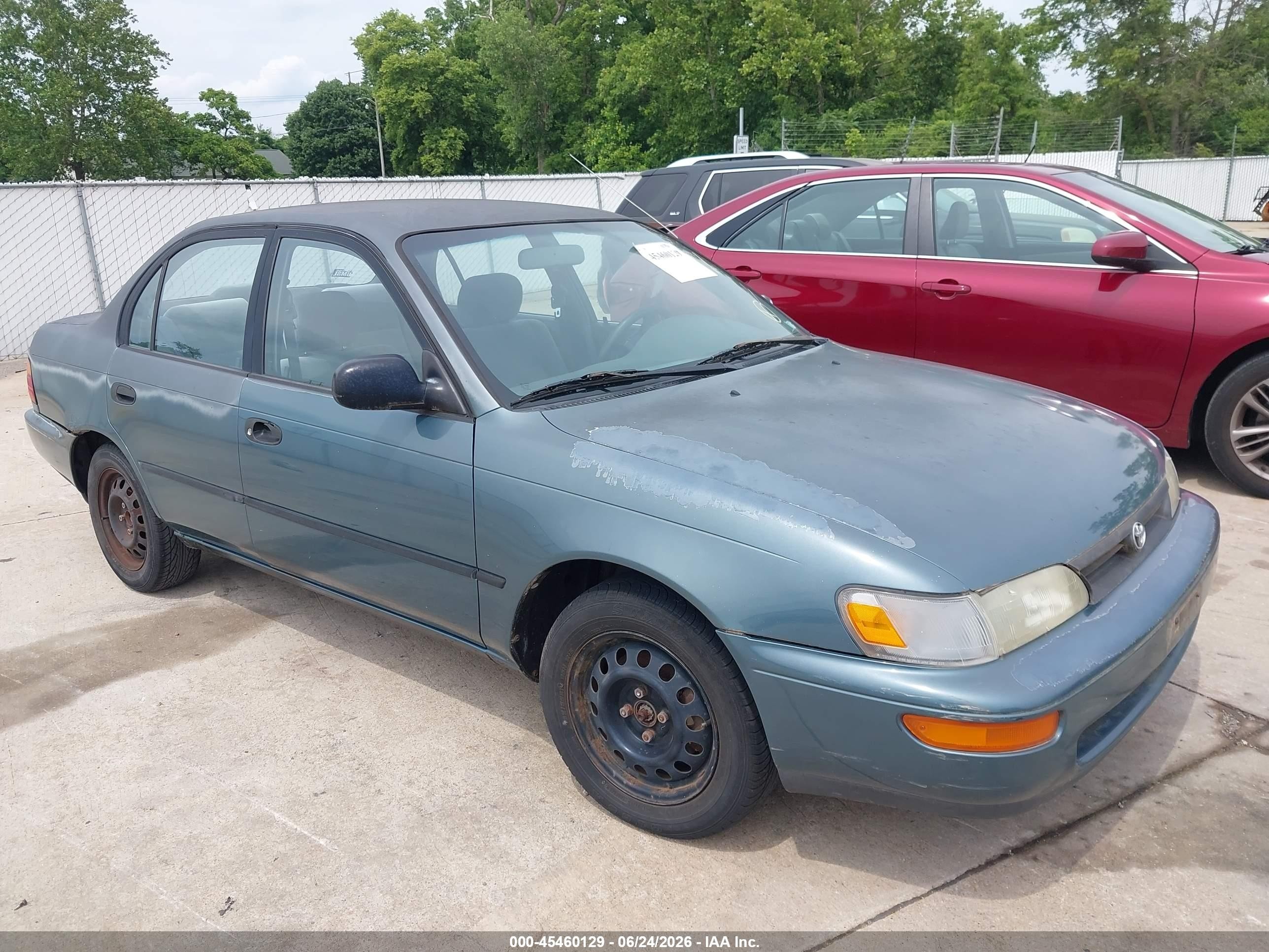 1995 Toyota Corolla Le/dx Blue vin: 1NXAE09B9SZ342287