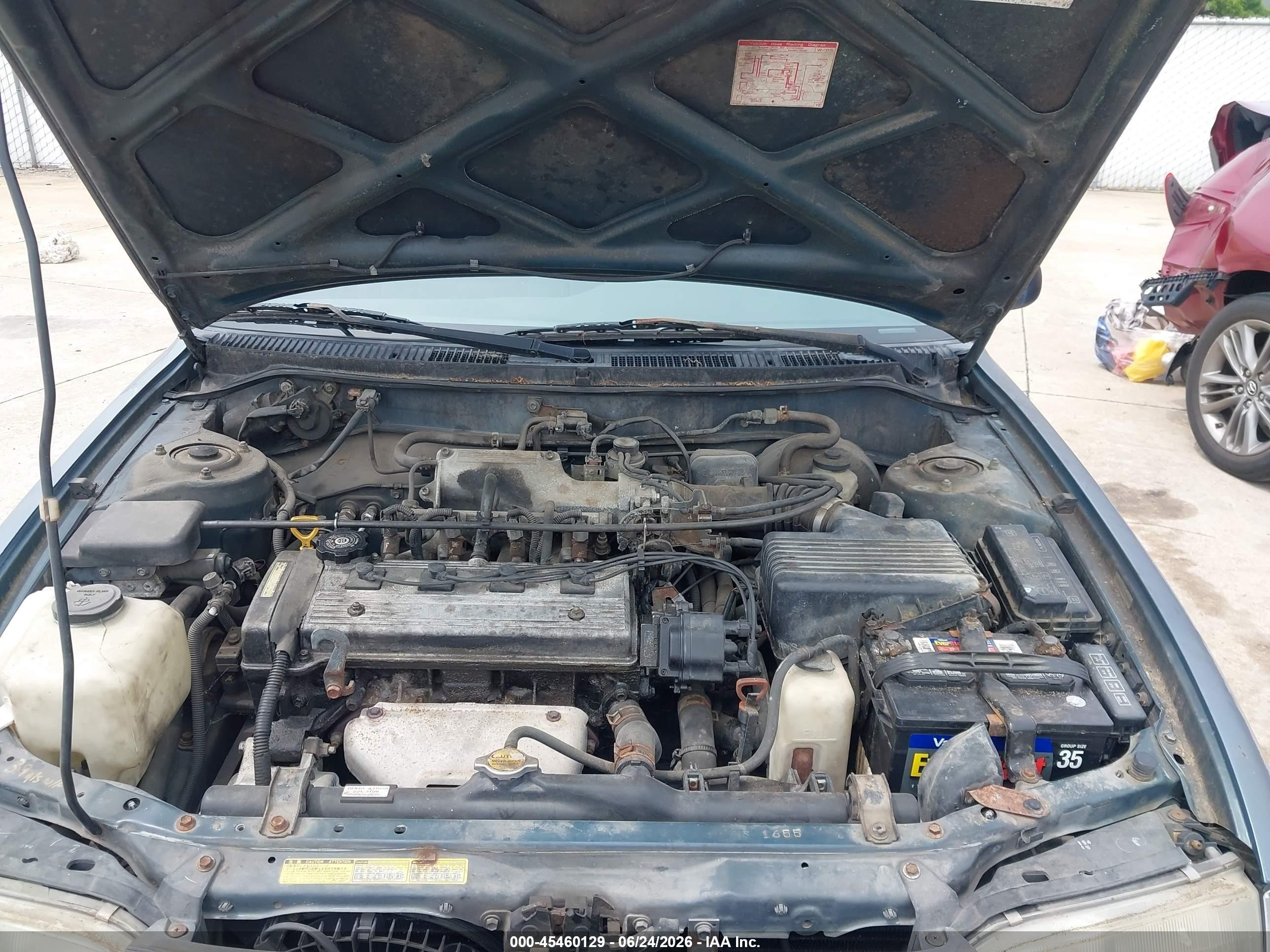 1995 Toyota Corolla Le/dx Blue vin: 1NXAE09B9SZ342287