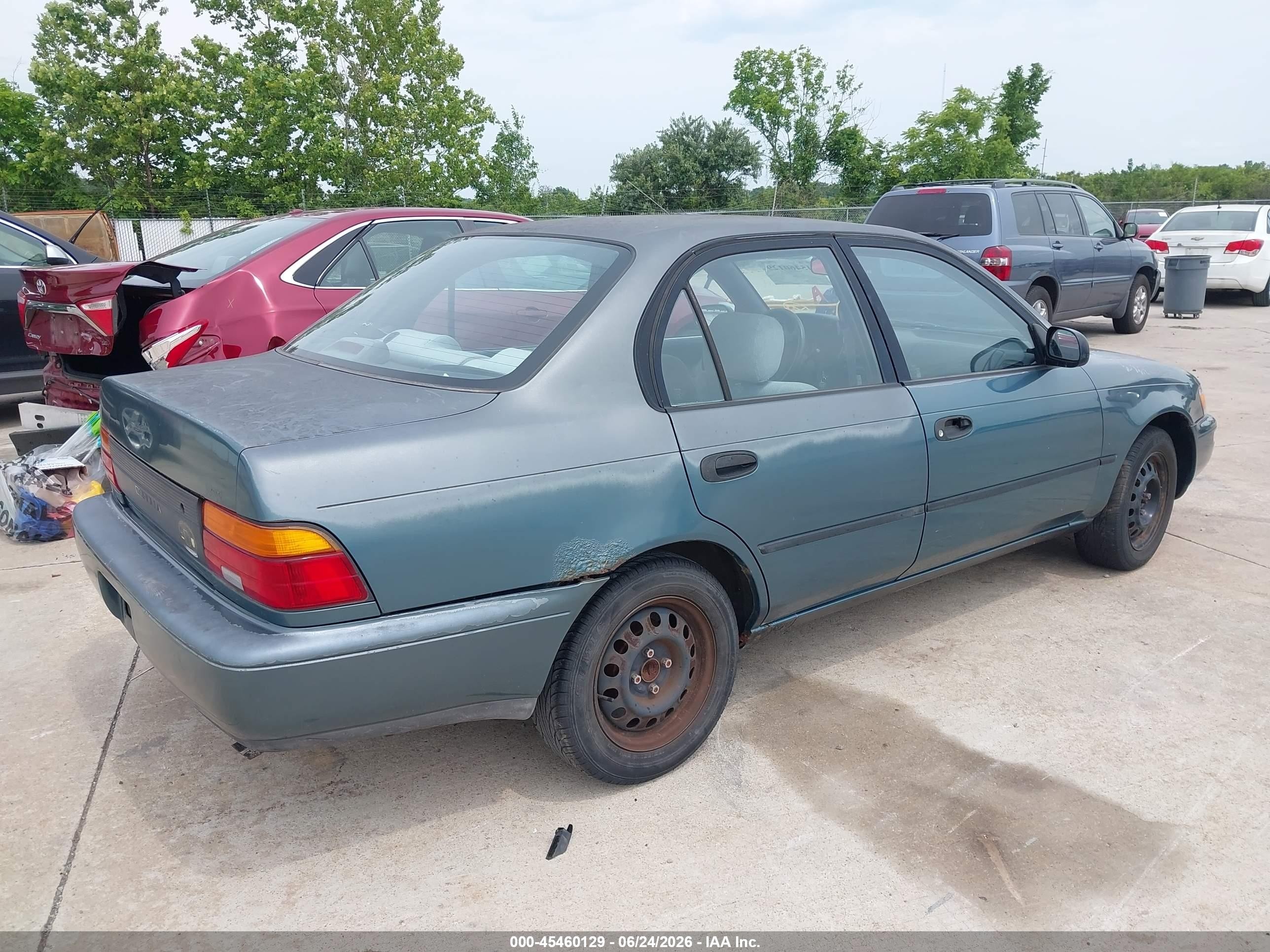 1995 Toyota Corolla Le/dx Blue vin: 1NXAE09B9SZ342287