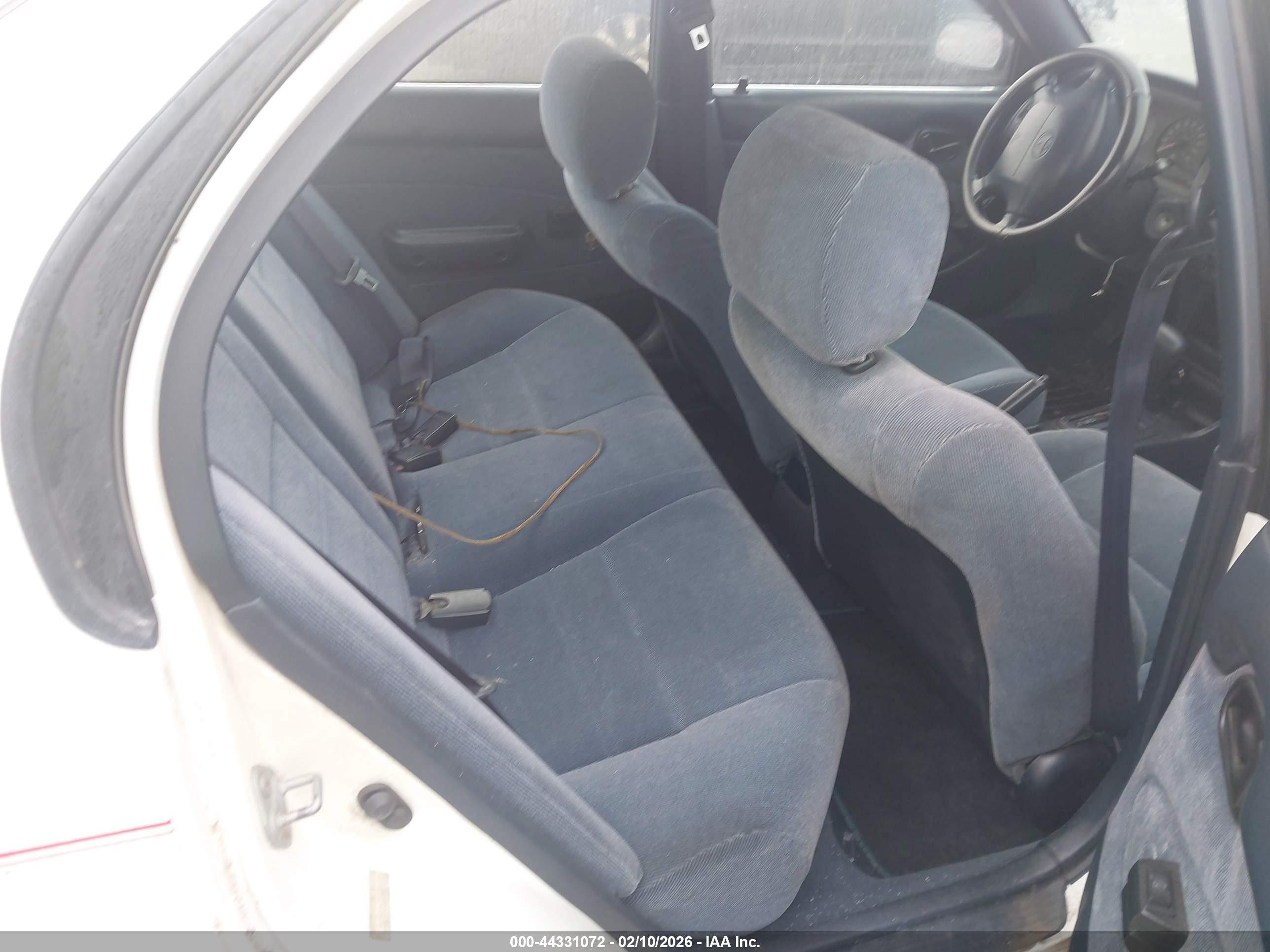 1993 Toyota Corolla Le/dx White vin: 1NXAE09E1PZ099513