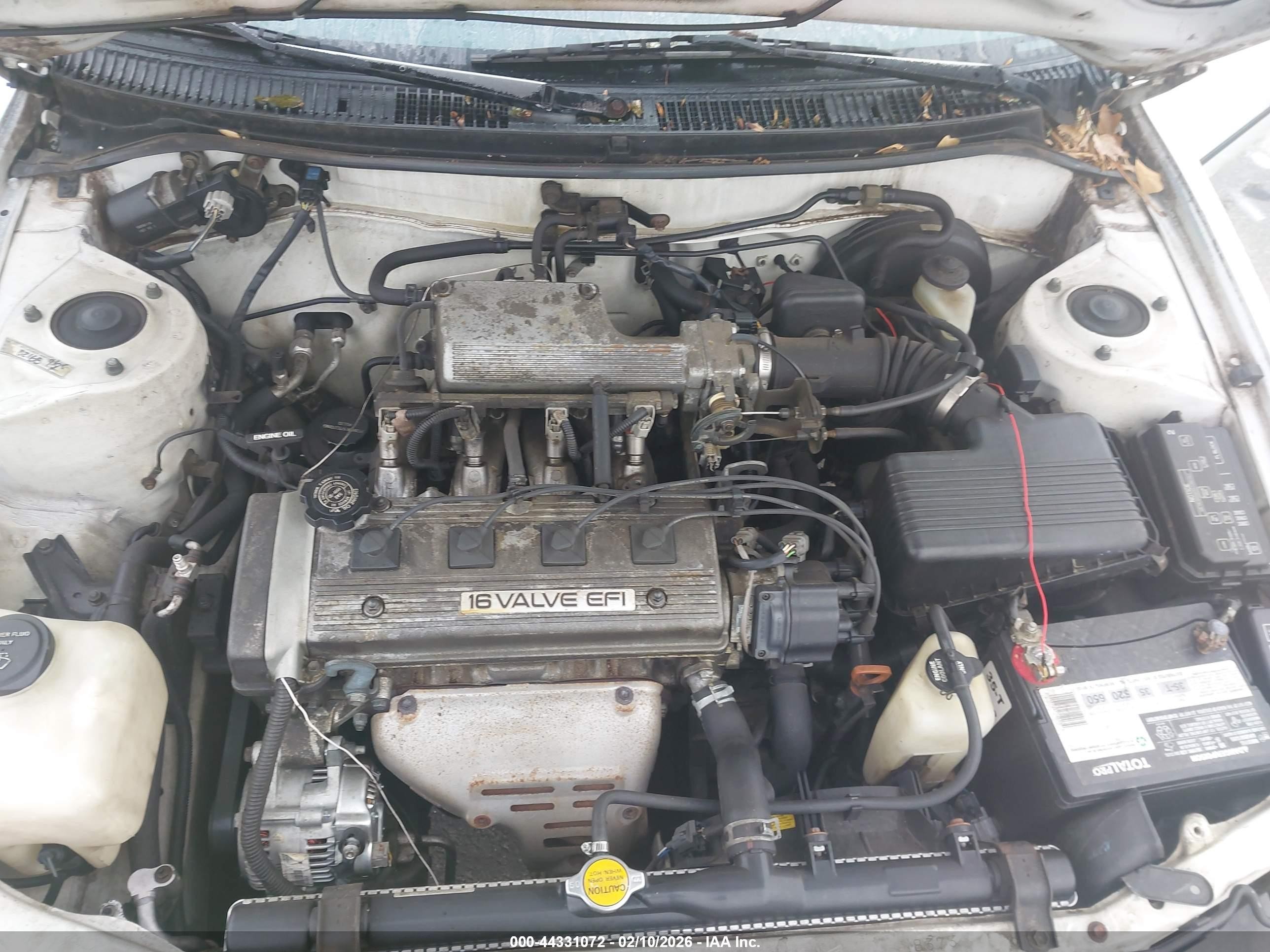 1993 Toyota Corolla Le/dx White vin: 1NXAE09E1PZ099513