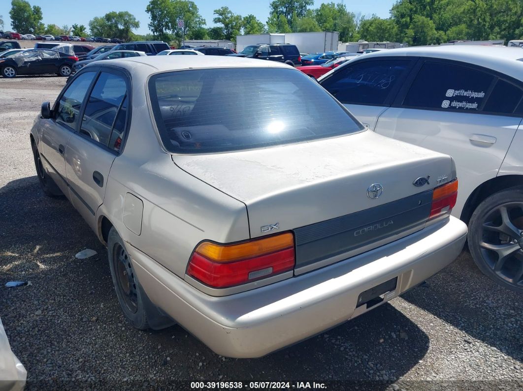 1993 Toyota Corolla Le/dx Золотой vin: 1NXAE09E2PZ068805