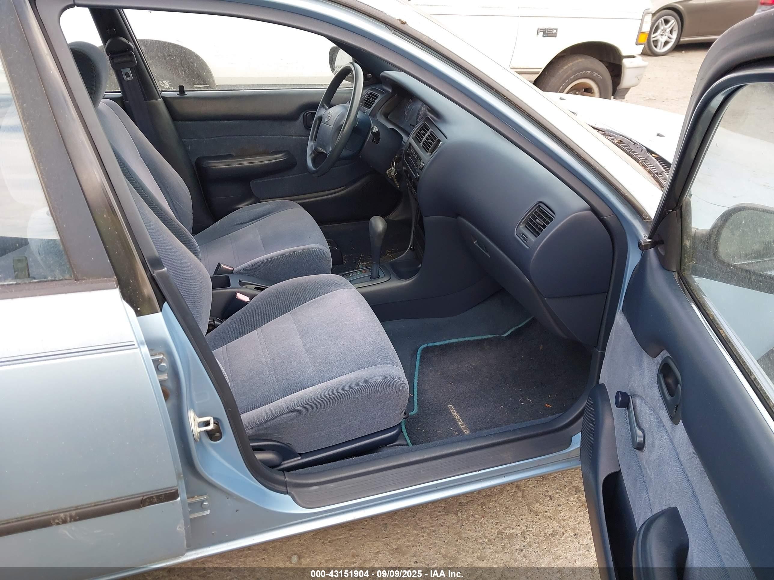 1993 Toyota Corolla Le/dx Бирюзовый vin: 1NXAE09E4PZ018617