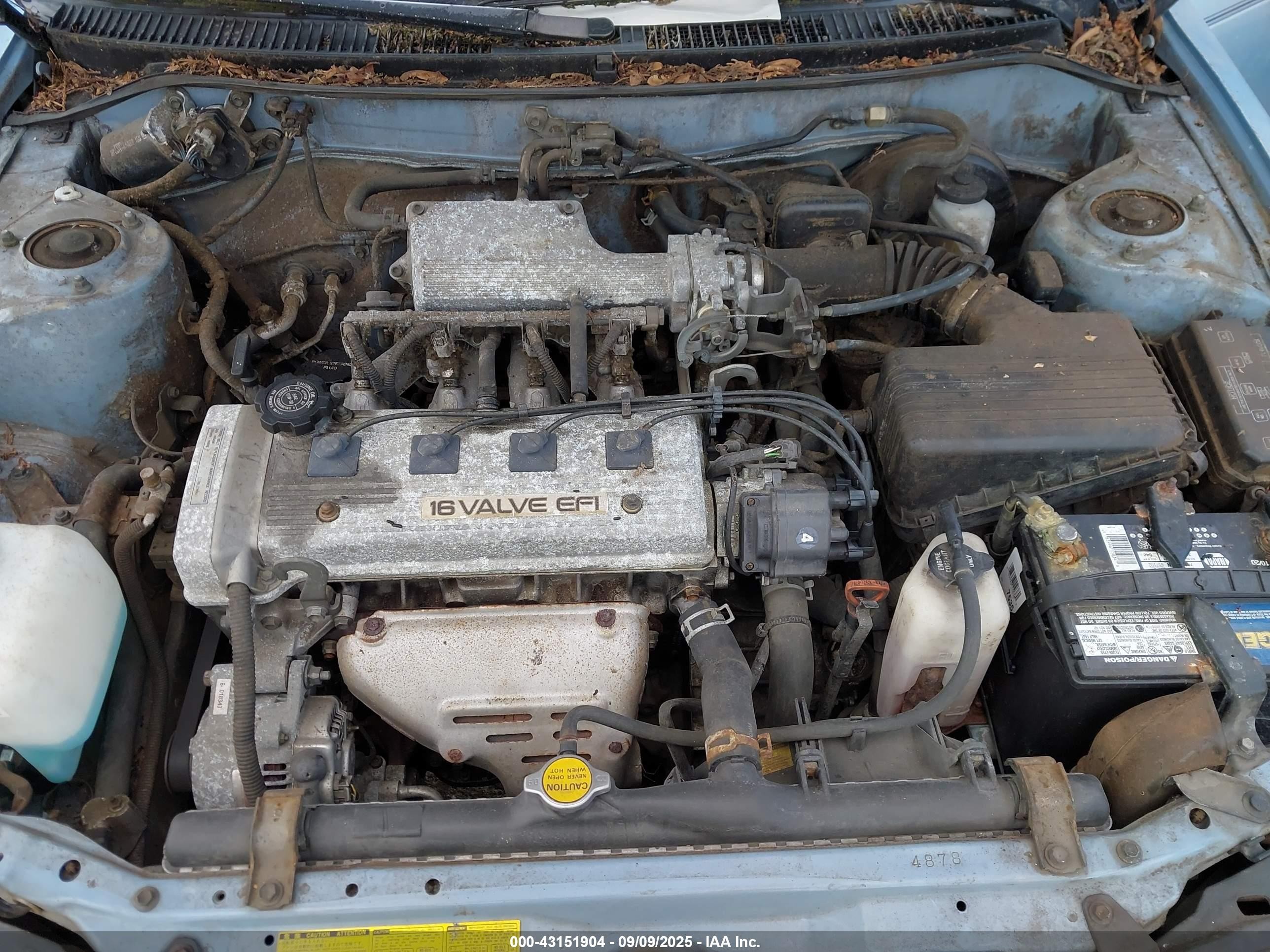 1993 Toyota Corolla Le/dx Бирюзовый vin: 1NXAE09E4PZ018617