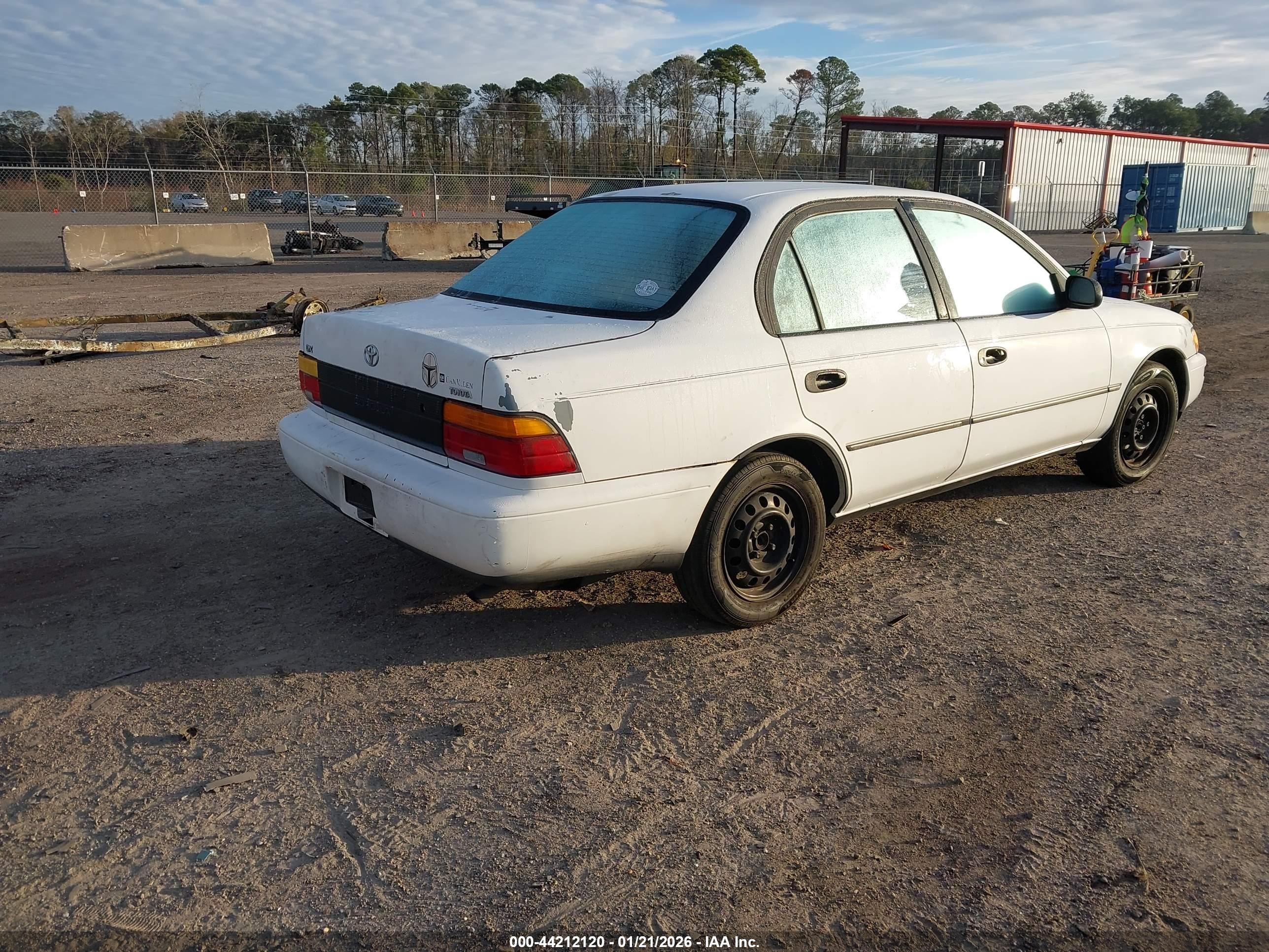 1993 Toyota Corolla Le/dx Белый vin: 1NXAE09E5PZ041307