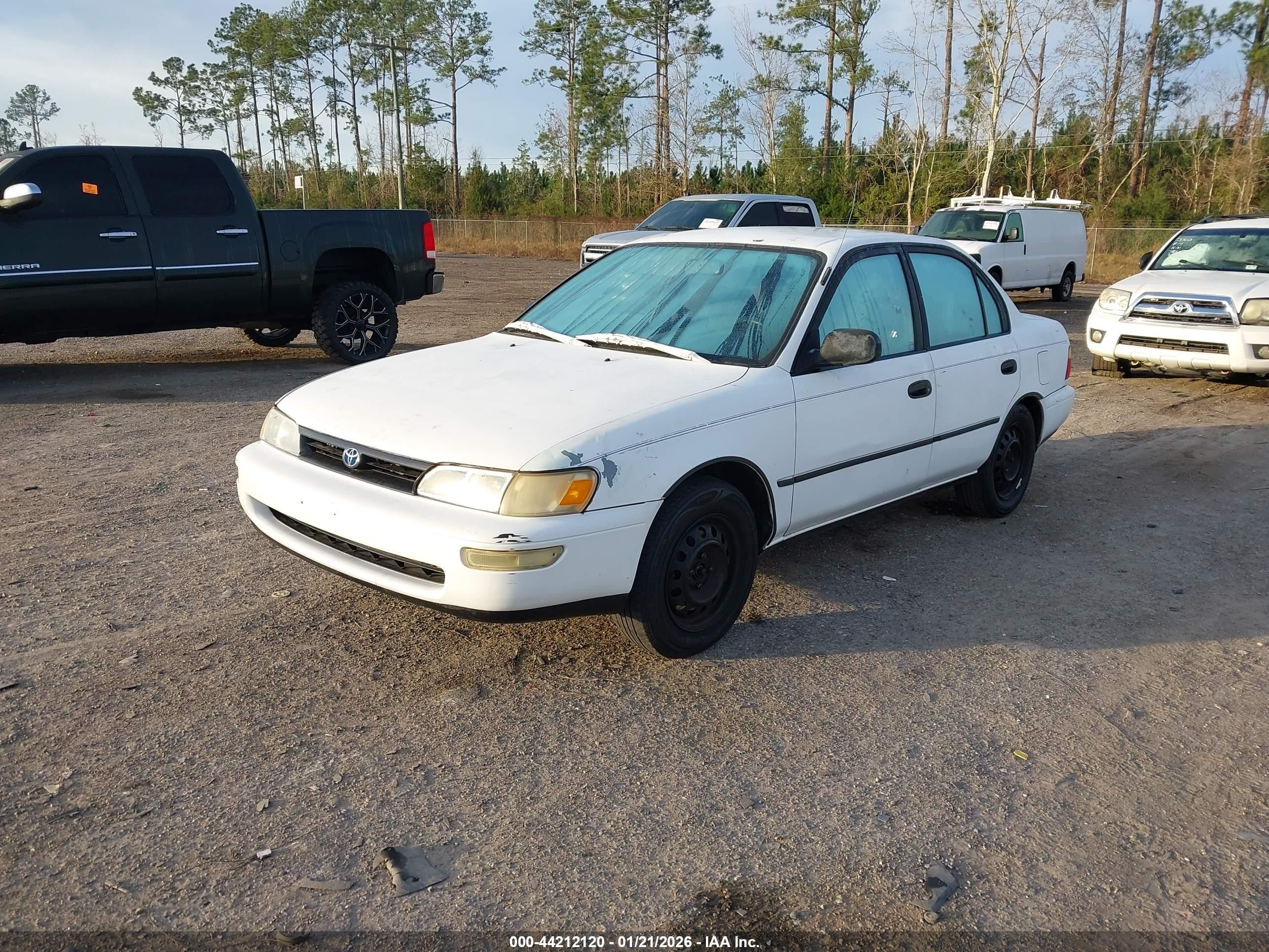 1993 Toyota Corolla Le/dx Белый vin: 1NXAE09E5PZ041307