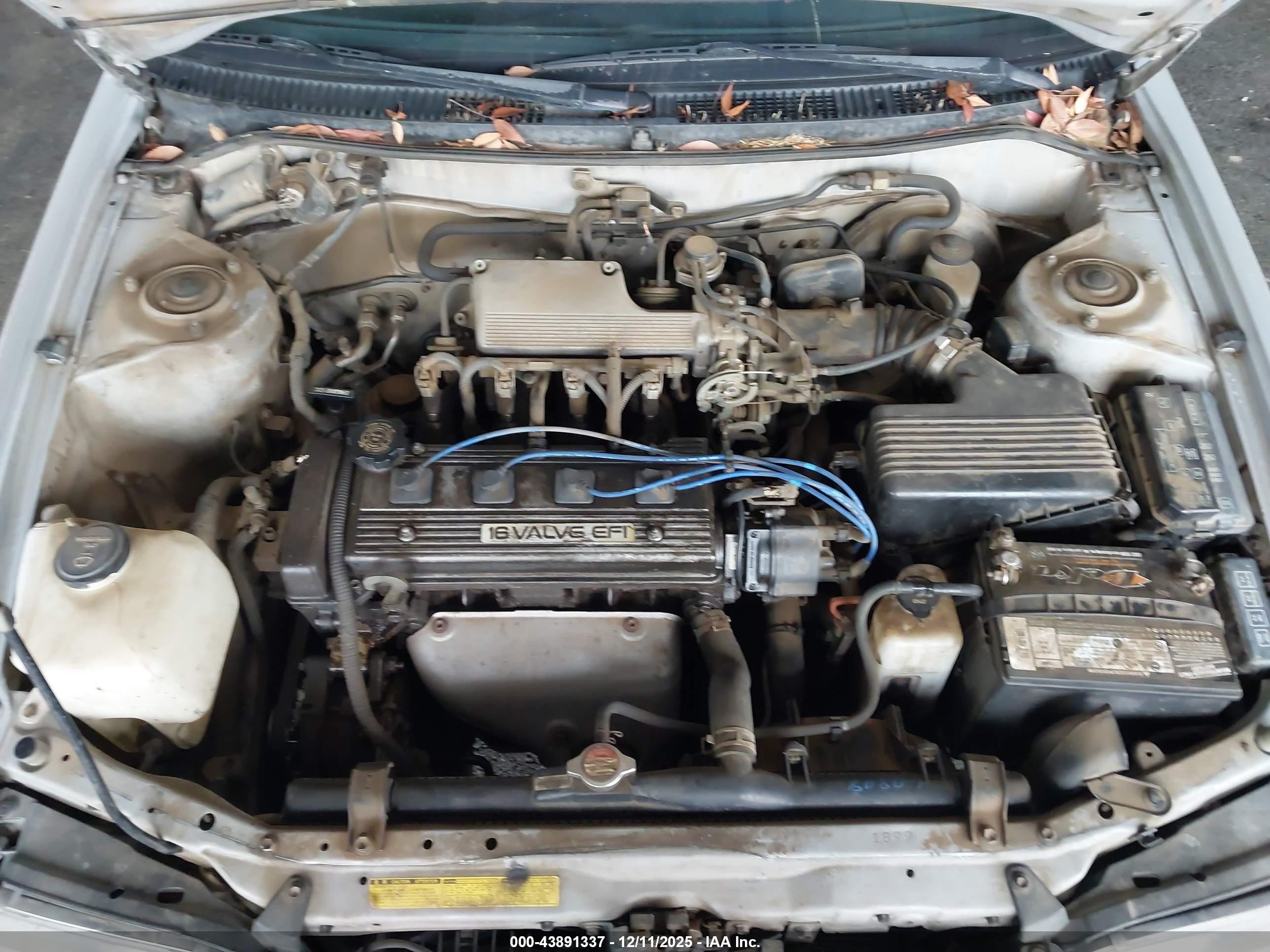 1993 Toyota Corolla Le/dx Silver vin: 1NXAE09E5PZ047334
