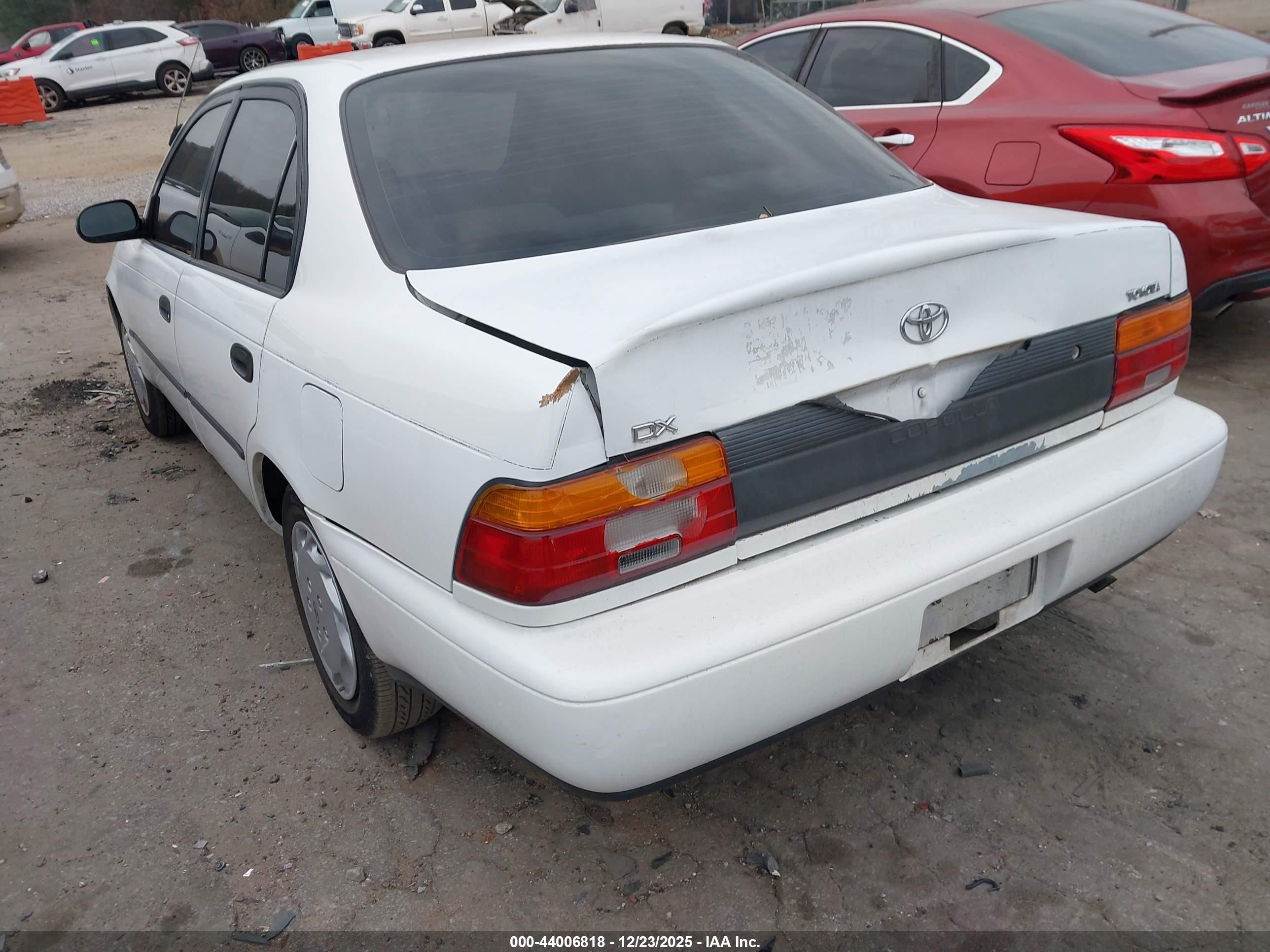 1993 Toyota Corolla Le/dx Белый vin: 1NXAE09E6PZ039422