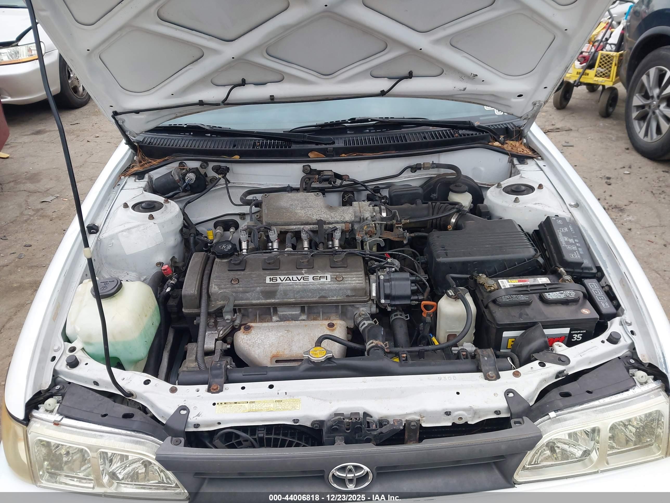 1993 Toyota Corolla Le/dx Белый vin: 1NXAE09E6PZ039422