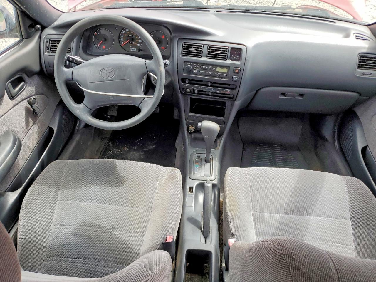 1993 Toyota Corolla Dx Red vin: 1NXAE09E7PZ055399