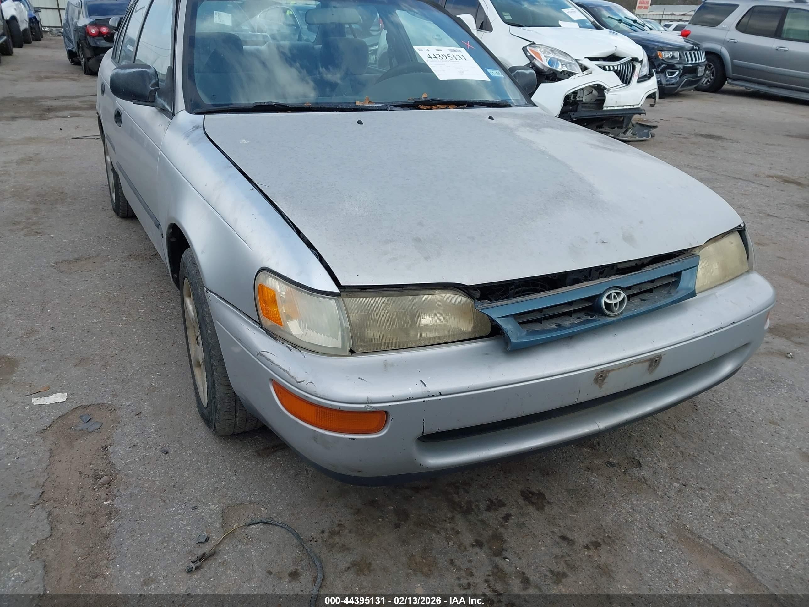 1993 Toyota Corolla Le/dx Серебряный vin: 1NXAE09E8PZ060658