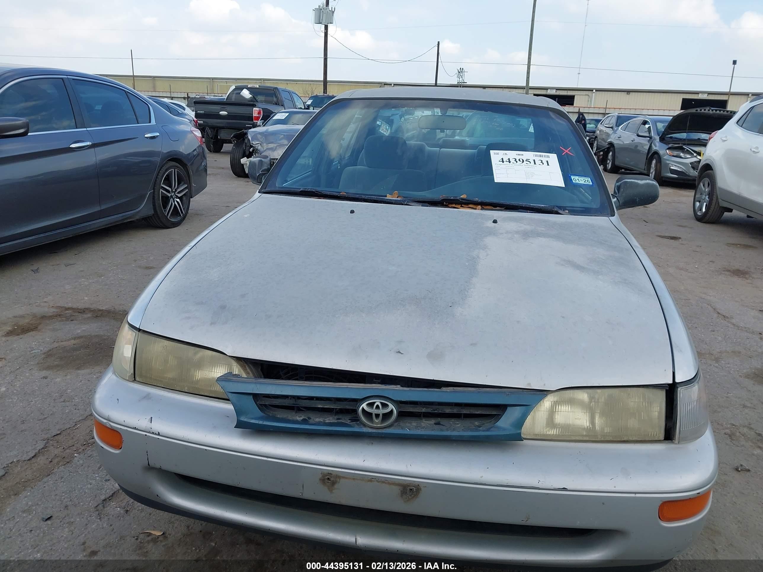 1993 Toyota Corolla Le/dx Серебряный vin: 1NXAE09E8PZ060658