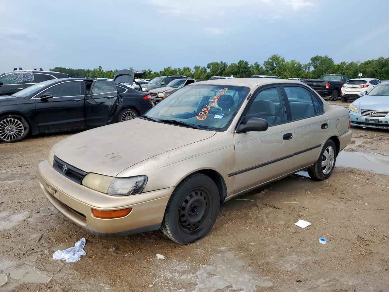 1993 Toyota Corolla Le Brown vin: 1NXAE09E9PZ049183