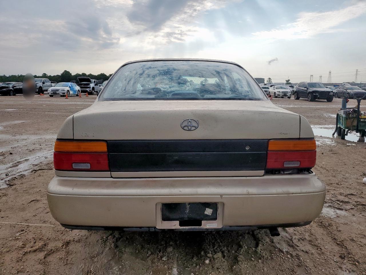 1993 Toyota Corolla Le Коричневый vin: 1NXAE09E9PZ049183