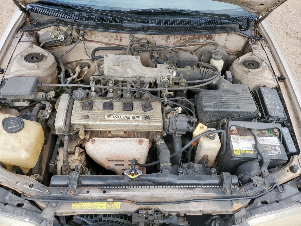 1993 Toyota Corolla Le Коричневый vin: 1NXAE09E9PZ049183