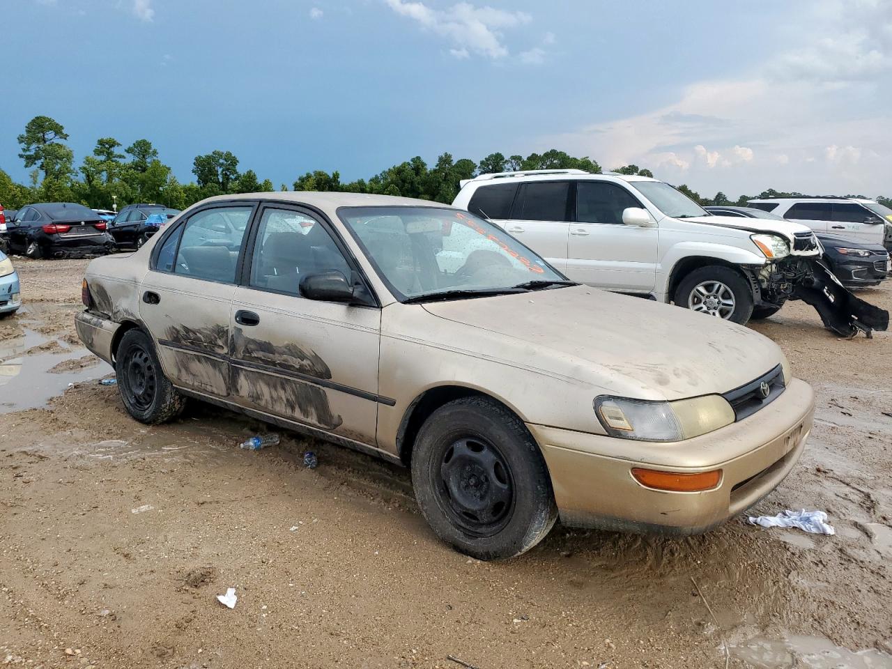 1993 Toyota Corolla Le Коричневый vin: 1NXAE09E9PZ049183