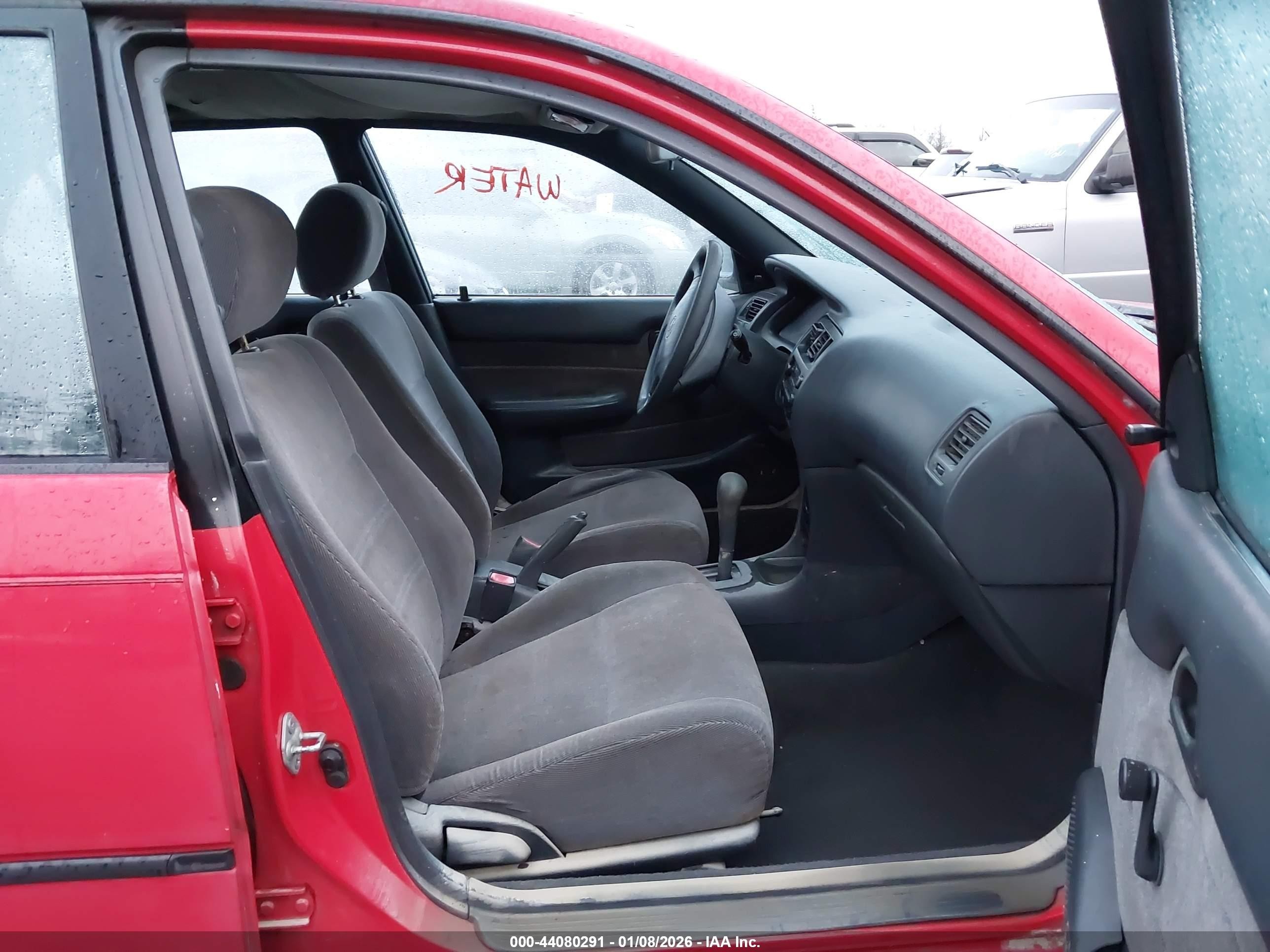 1993 Toyota Corolla Le/dx Red vin: 1NXAE09EXPZ034854