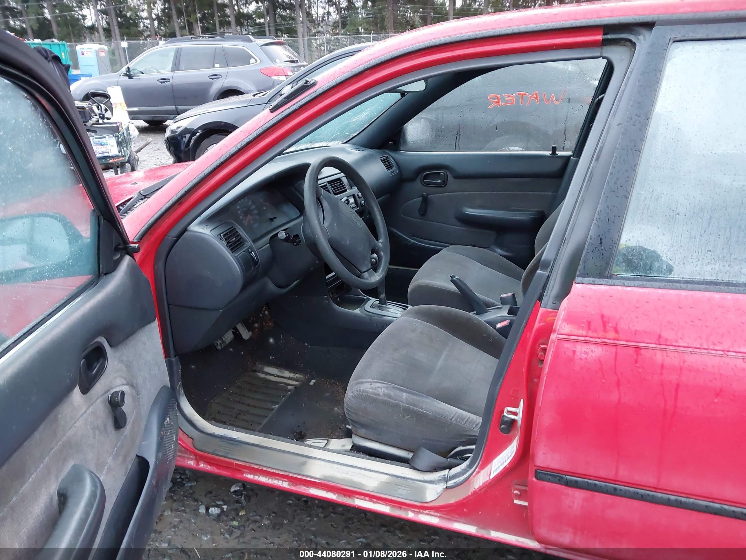 1993 Toyota Corolla Le/dx Red vin: 1NXAE09EXPZ034854